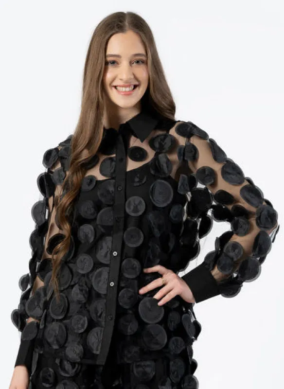 2-Piece Modern Mesh Blouse sold by Revolution Boutique