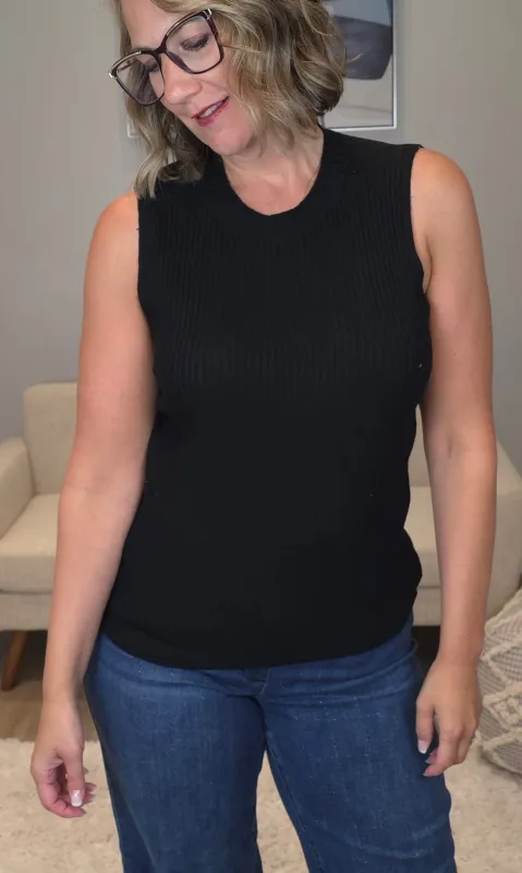 Ribbed Sleeveless Knit sold by Revolution Boutique