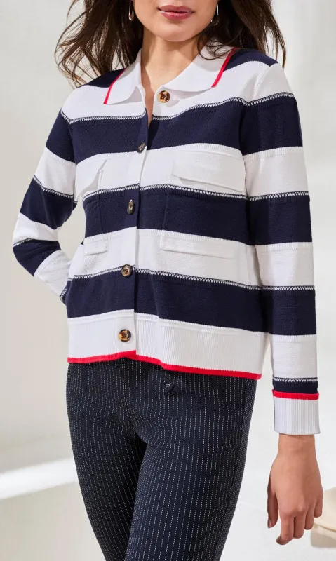 Collared Sweater Cardigan Jacket sold by Revolution Boutique