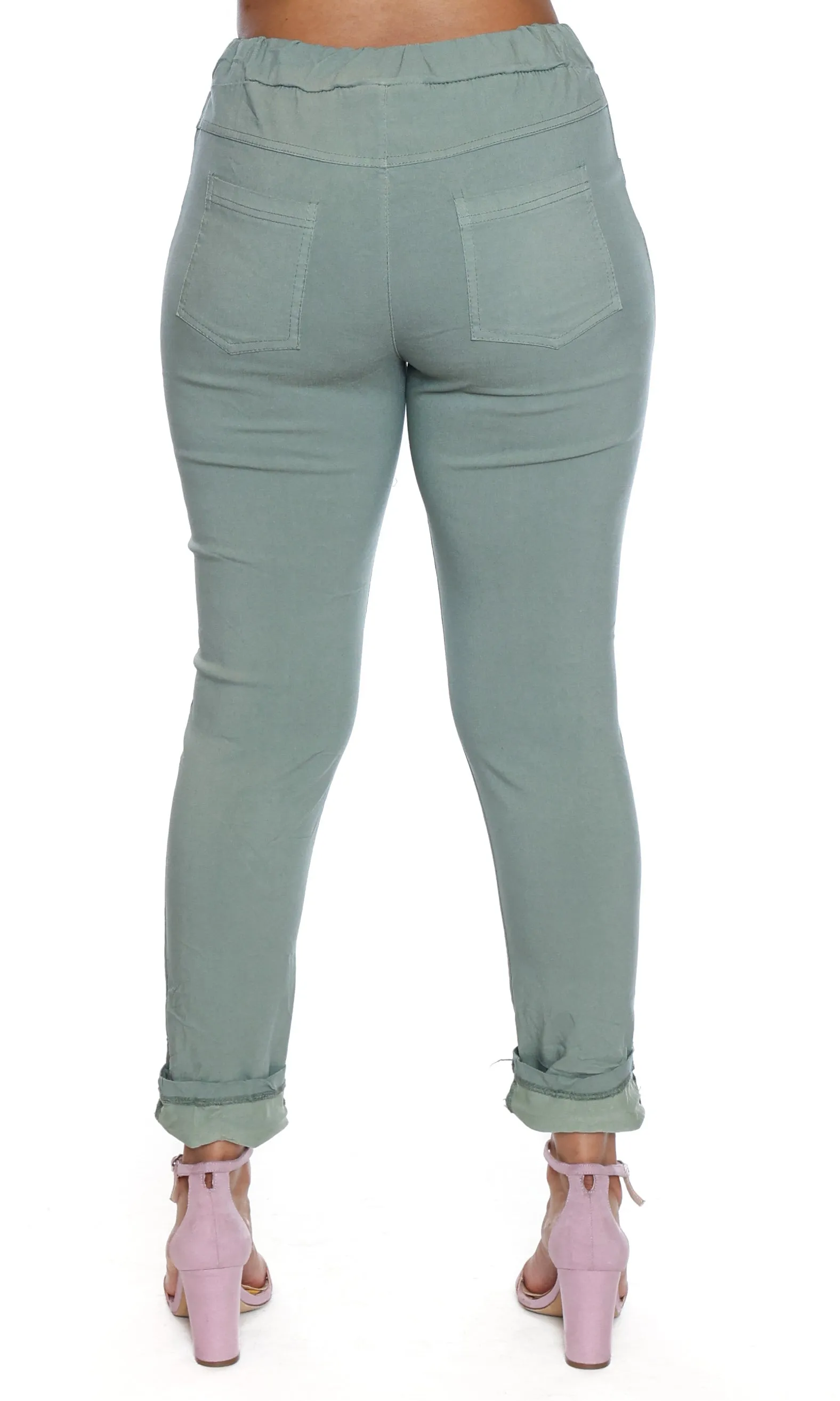 Sleek Drawstring Pant sold by Revolution Boutique product image thumbnail 2