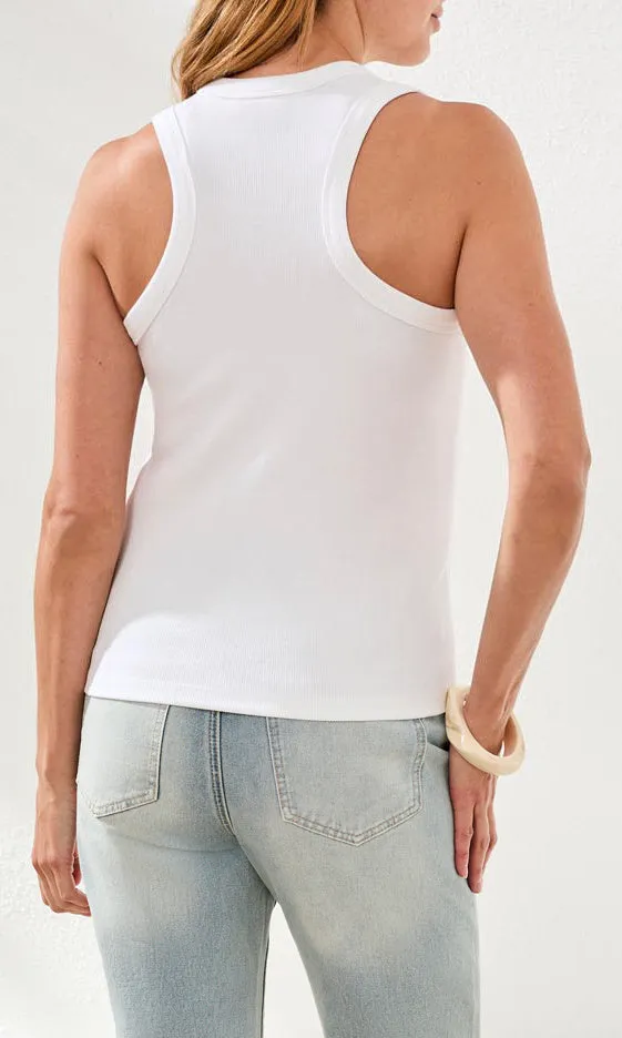 Ribbed Racerback Tank Top sold by Revolution Boutique product image thumbnail 2