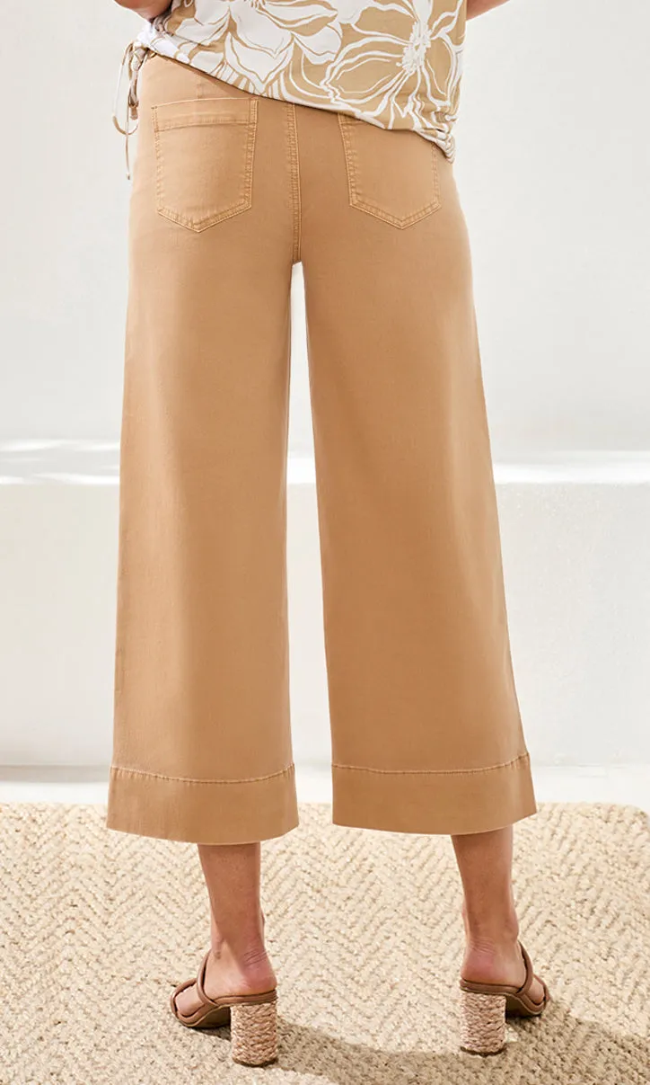 Wide-Leg Crop Pant with Cuffed Hem sold by Revolution Boutique product image thumbnail 3
