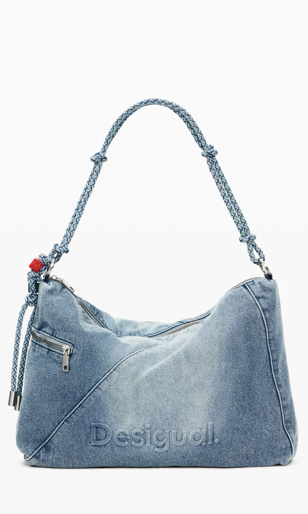Desigual Denim Crescent Shoulder Bag sold by Revolution Boutique product image thumbnail 2