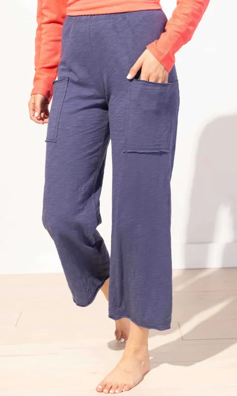 Wide Leg Patch Pocket Lounge Pant sold by Revolution Boutique