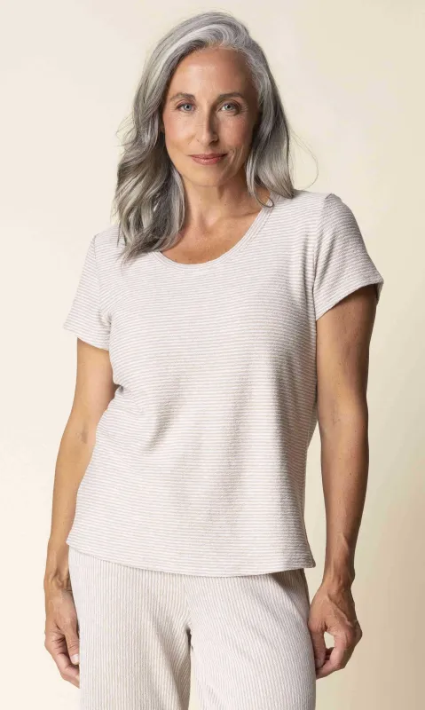 Textured Everyday Cotton Tee made by Habitat