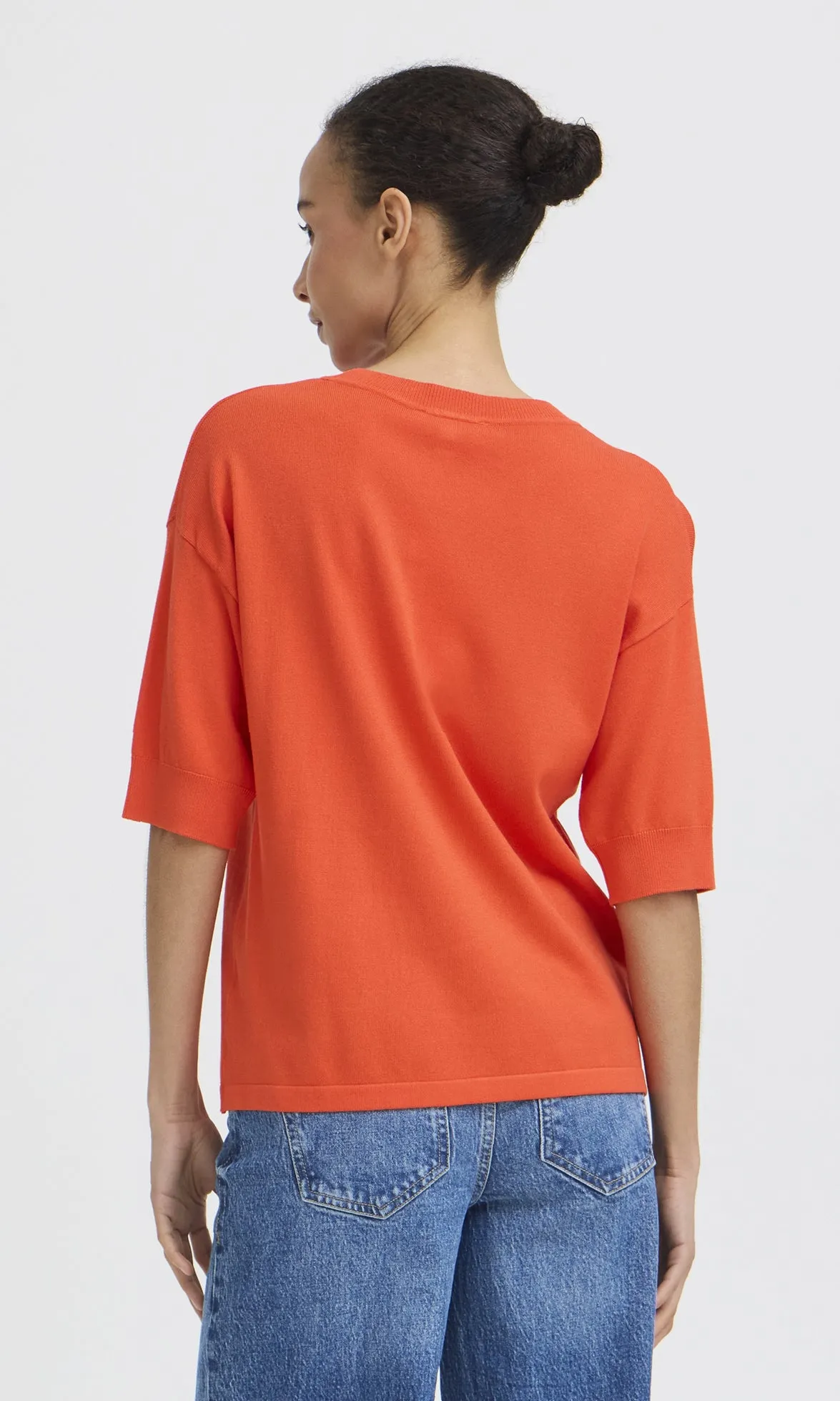 Relaxed Knit Short Sleeve Pullover sold by Revolution Boutique product image thumbnail 2