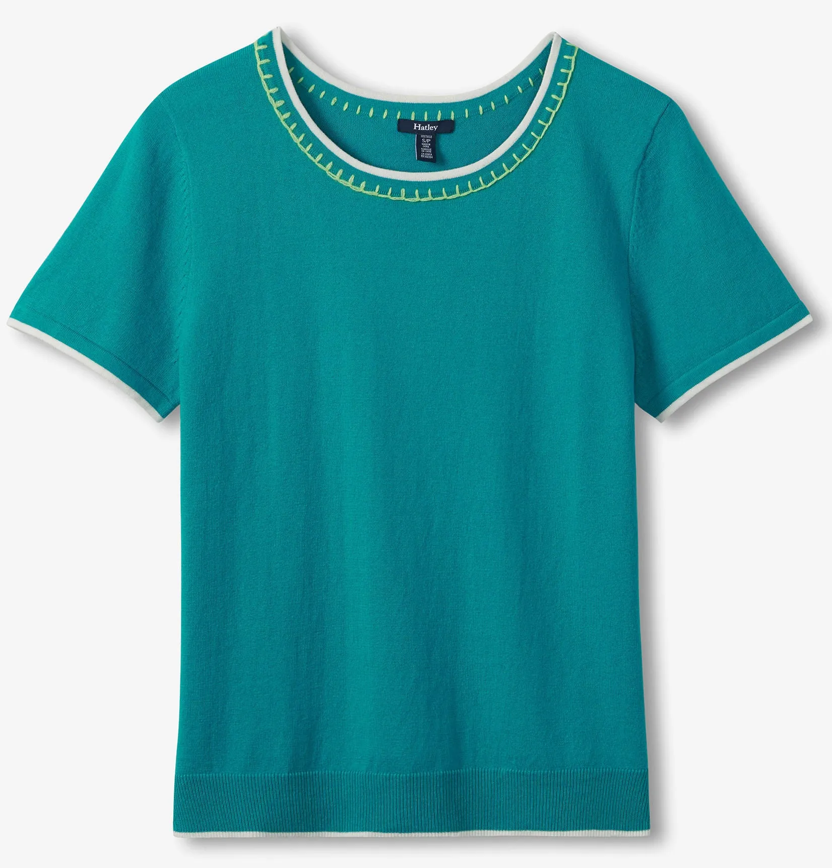 Contrast Trim Knit Top sold by Revolution Boutique product image thumbnail 2