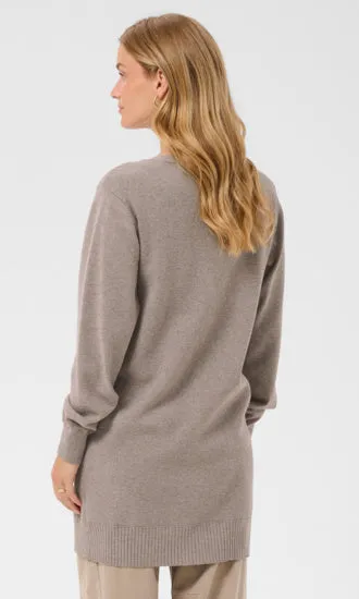 Longline Button Front Cardigan sold by Revolution Boutique product image thumbnail 2
