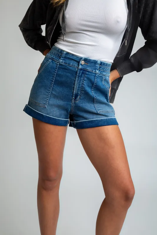 The Cuffed Short - Vintage Indigo made by Rewash