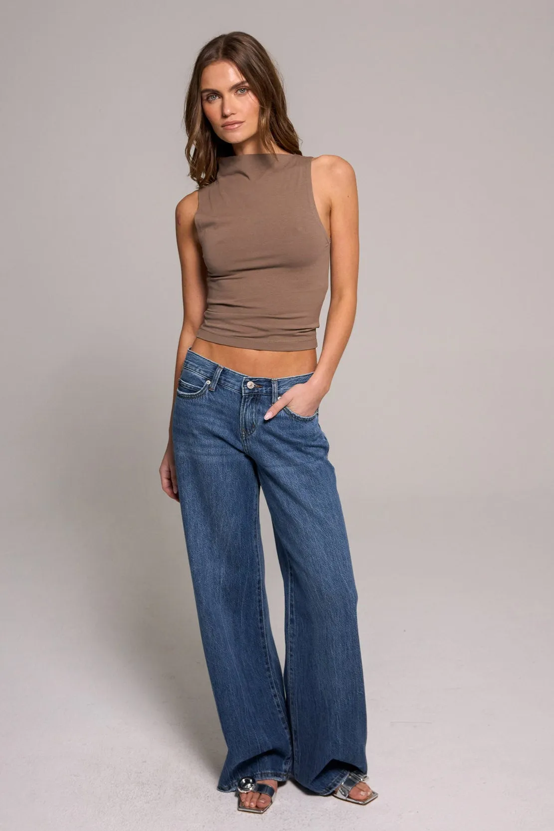 Classic Rise Tomboy Jeans - Vintage Indigo sold by Rewash product image thumbnail 2