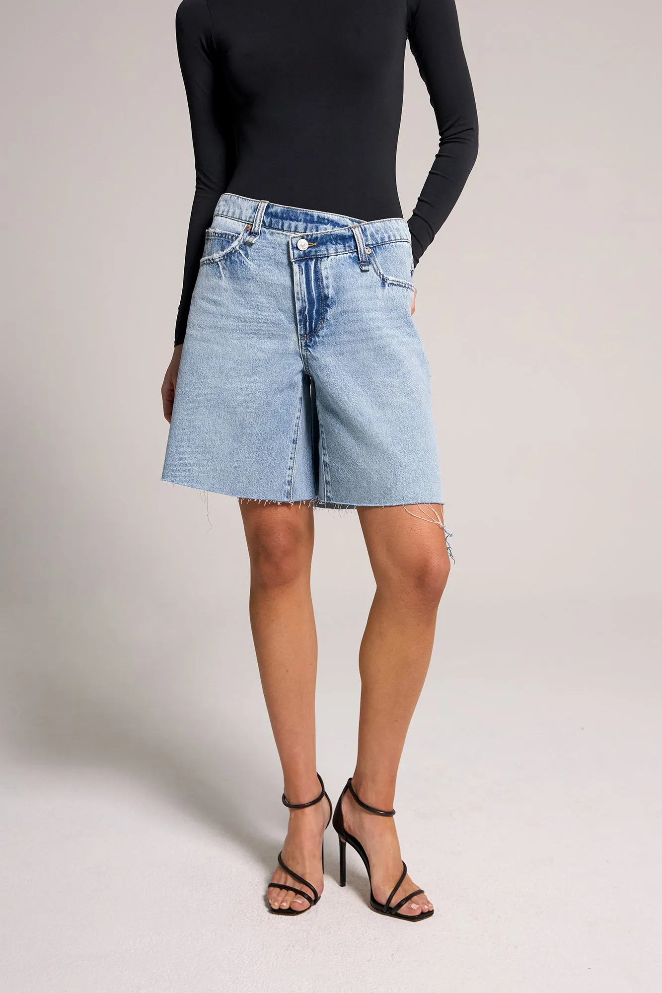 Effortless A-Line Jort - Light Medium Indigo sold by Rewash product image thumbnail 3