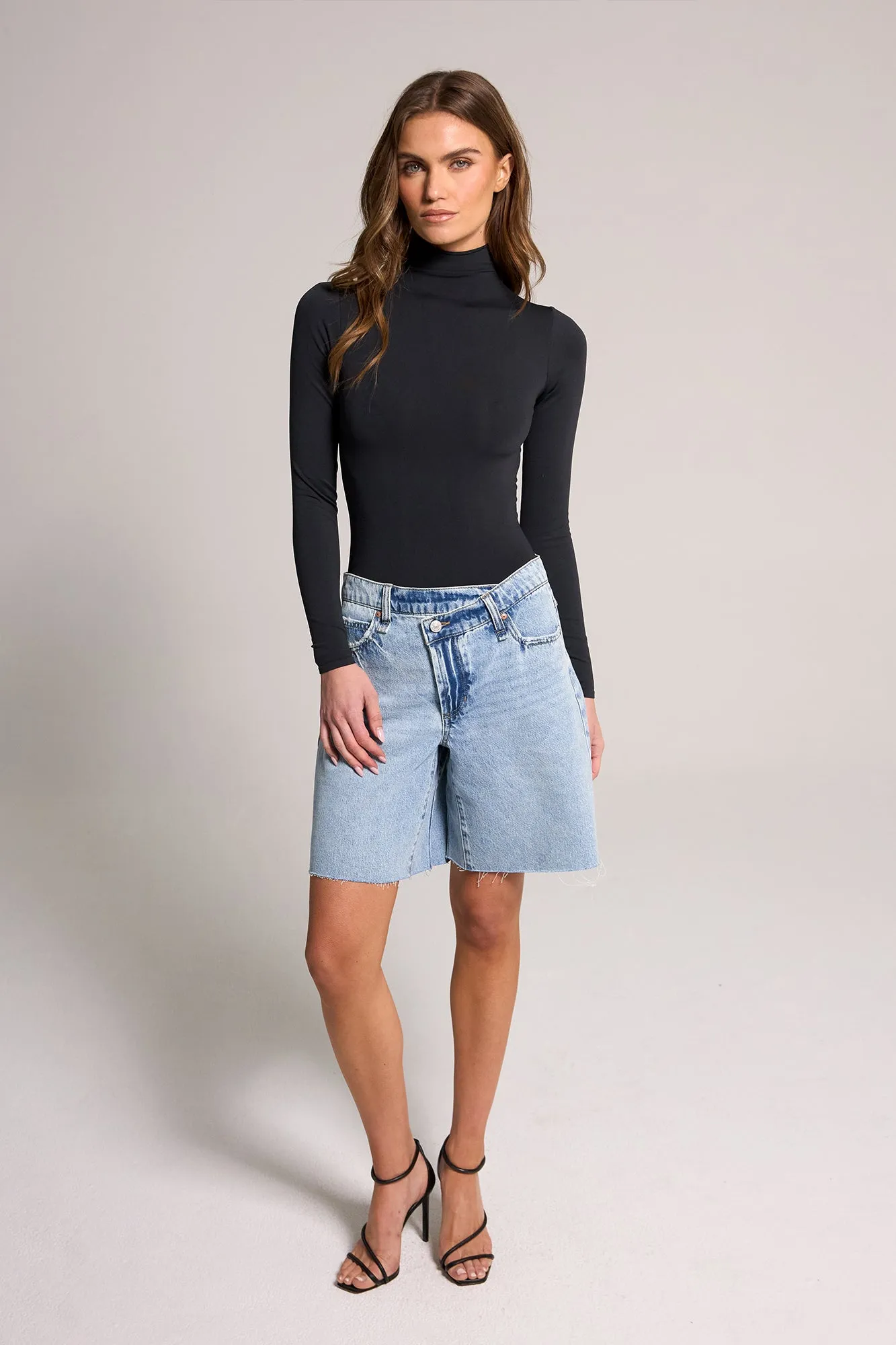 Effortless A-Line Jort - Light Medium Indigo sold by Rewash product image thumbnail 2