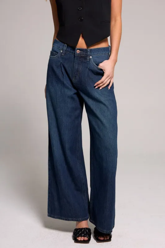 Baggy Dad Jeans - Vintage Indigo made by Rewash