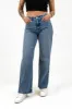 Super High Rise Wide Leg Jeans - Medium Indigo sold by Rewash