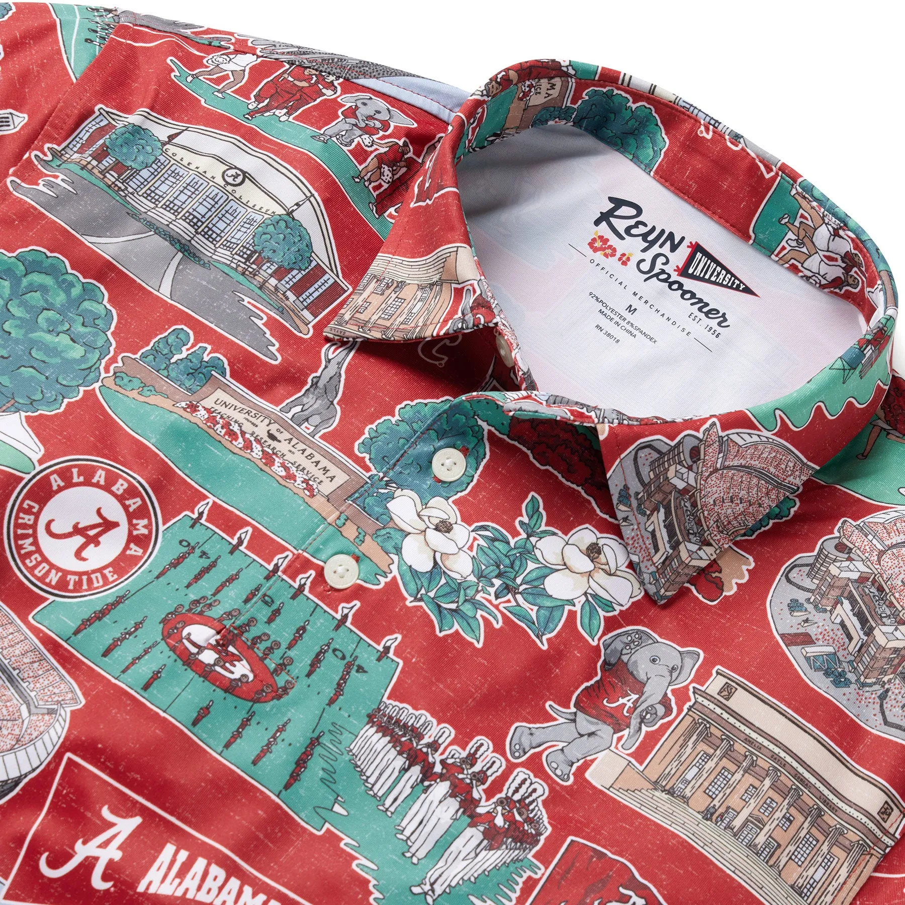 UNIVERSITY OF ALABAMA SCENIC PERFORMANCE POLO sold by Reyn Spooner product image thumbnail 2