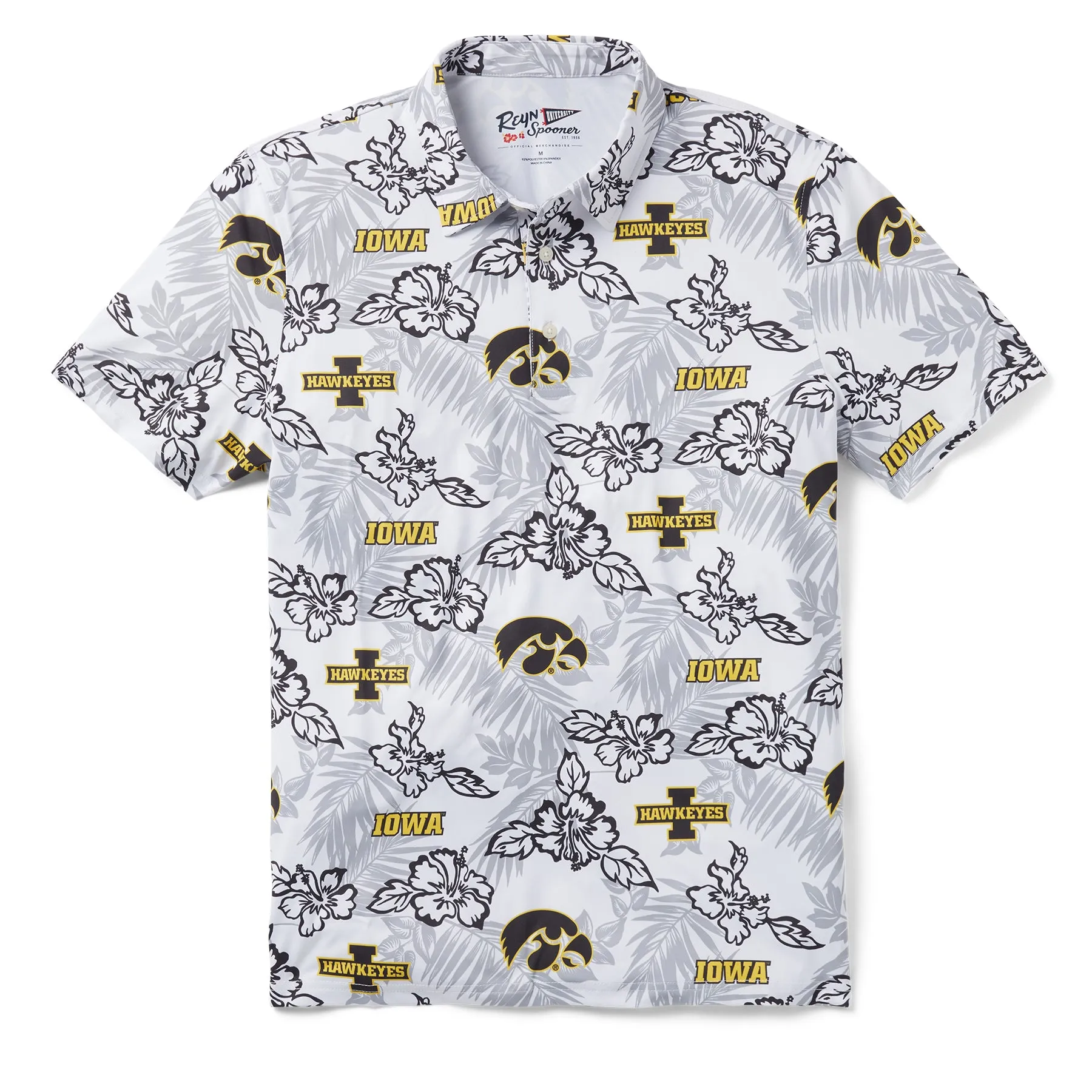 UNIVERSITY OF IOWA PUA PERFORMANCE POLO sold by Reyn Spooner