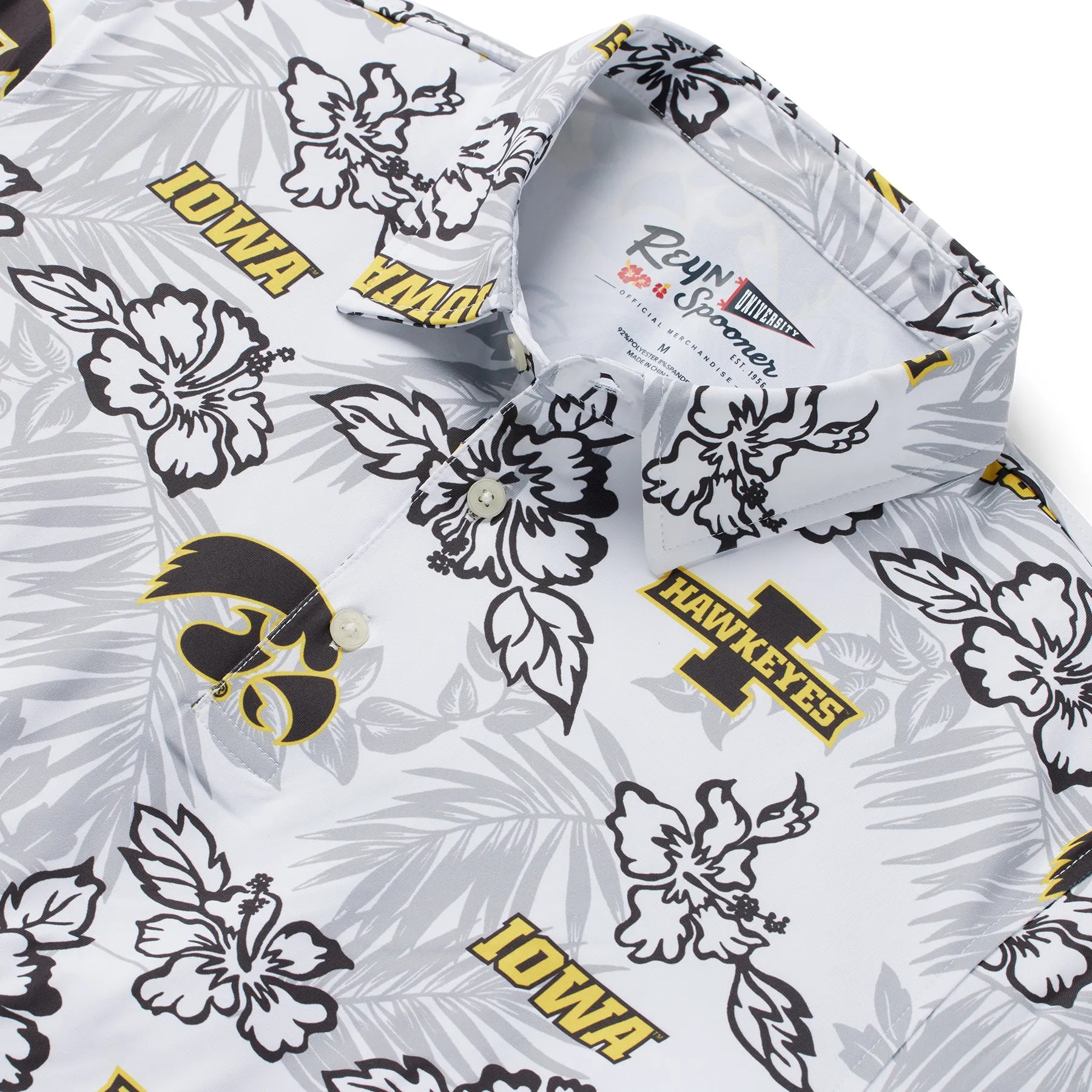 UNIVERSITY OF IOWA PUA PERFORMANCE POLO sold by Reyn Spooner product image thumbnail 2