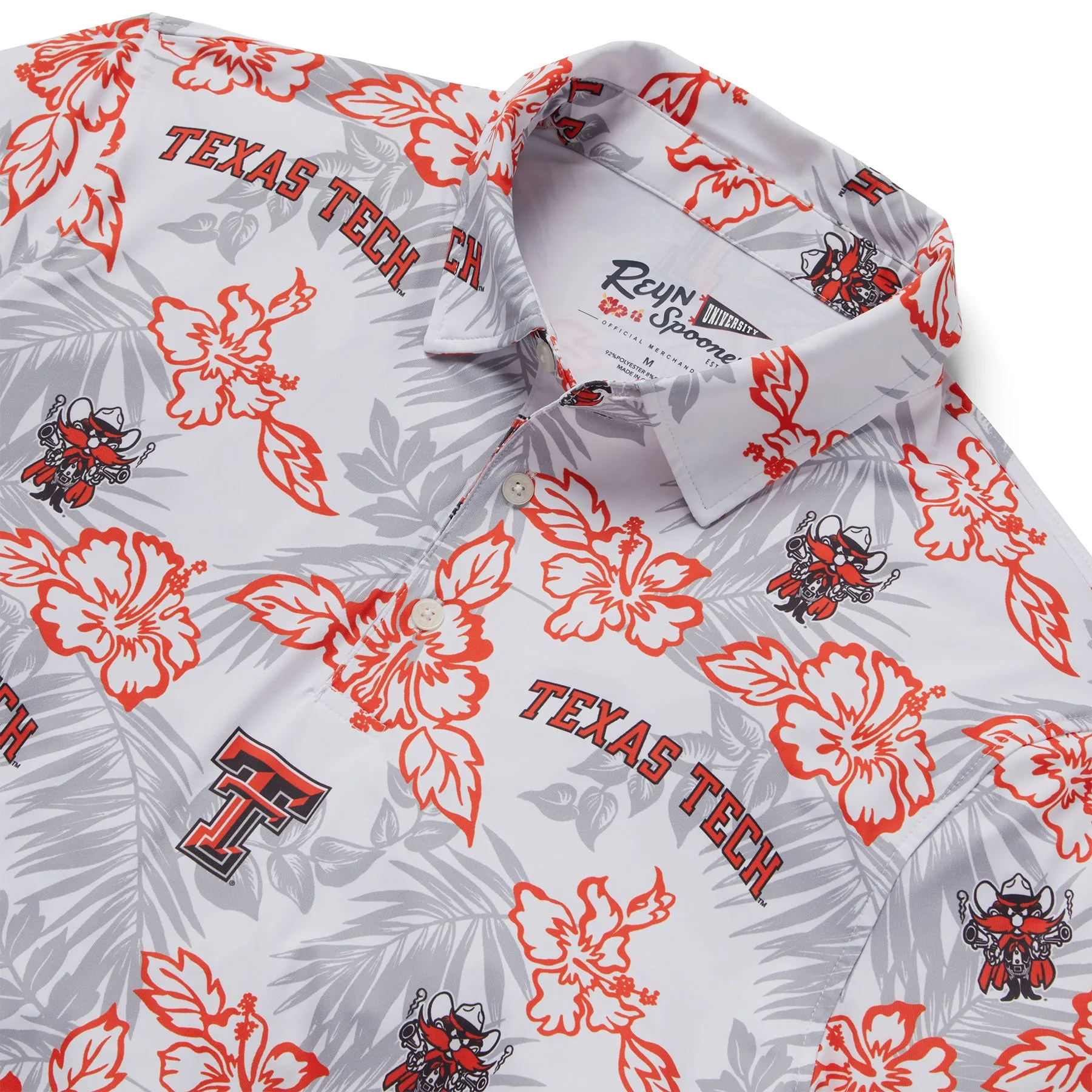 TEXAS TECH UNIVERSITY PUA PERFORMANCE POLO sold by Reyn Spooner product image thumbnail 2