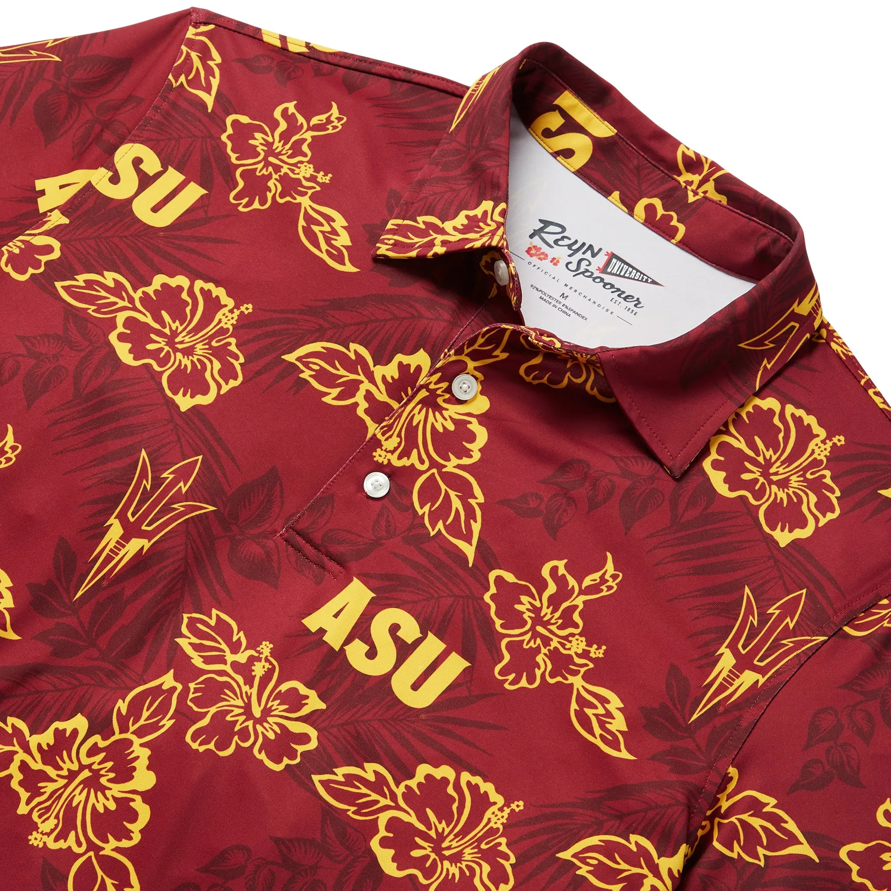ARIZONA STATE UNIVERSITY PUA PERFORMANCE POLO sold by Reyn Spooner product image thumbnail 2