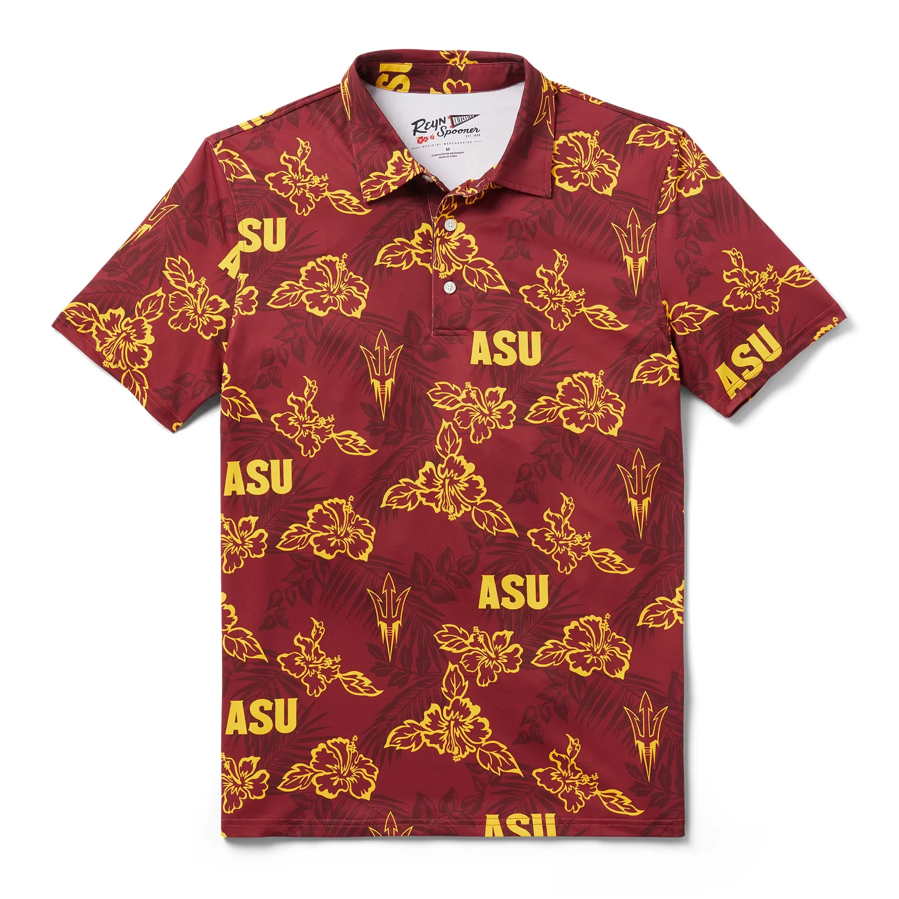 ARIZONA STATE UNIVERSITY PUA PERFORMANCE POLO sold by Reyn Spooner