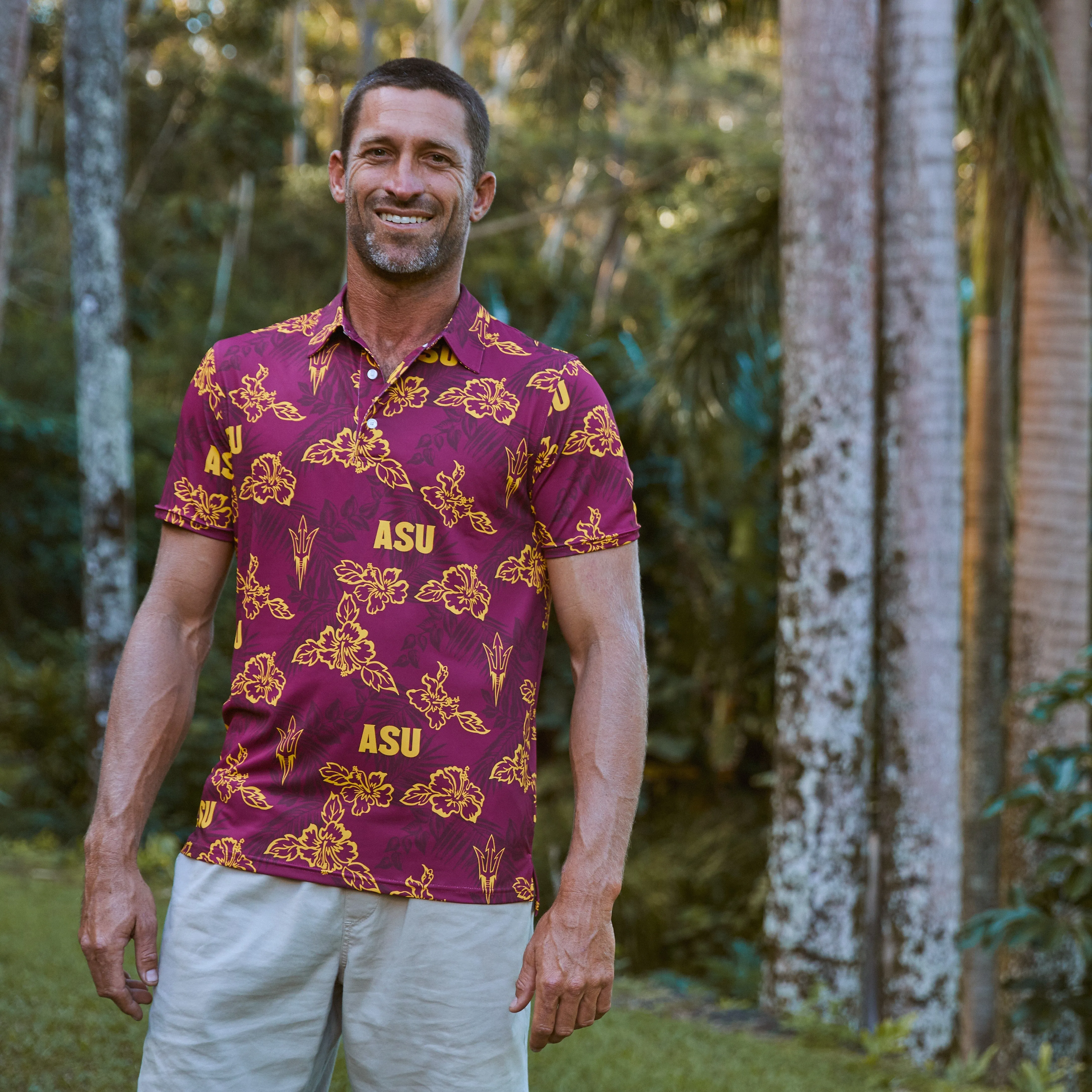 ARIZONA STATE UNIVERSITY PUA PERFORMANCE POLO sold by Reyn Spooner product image thumbnail 3