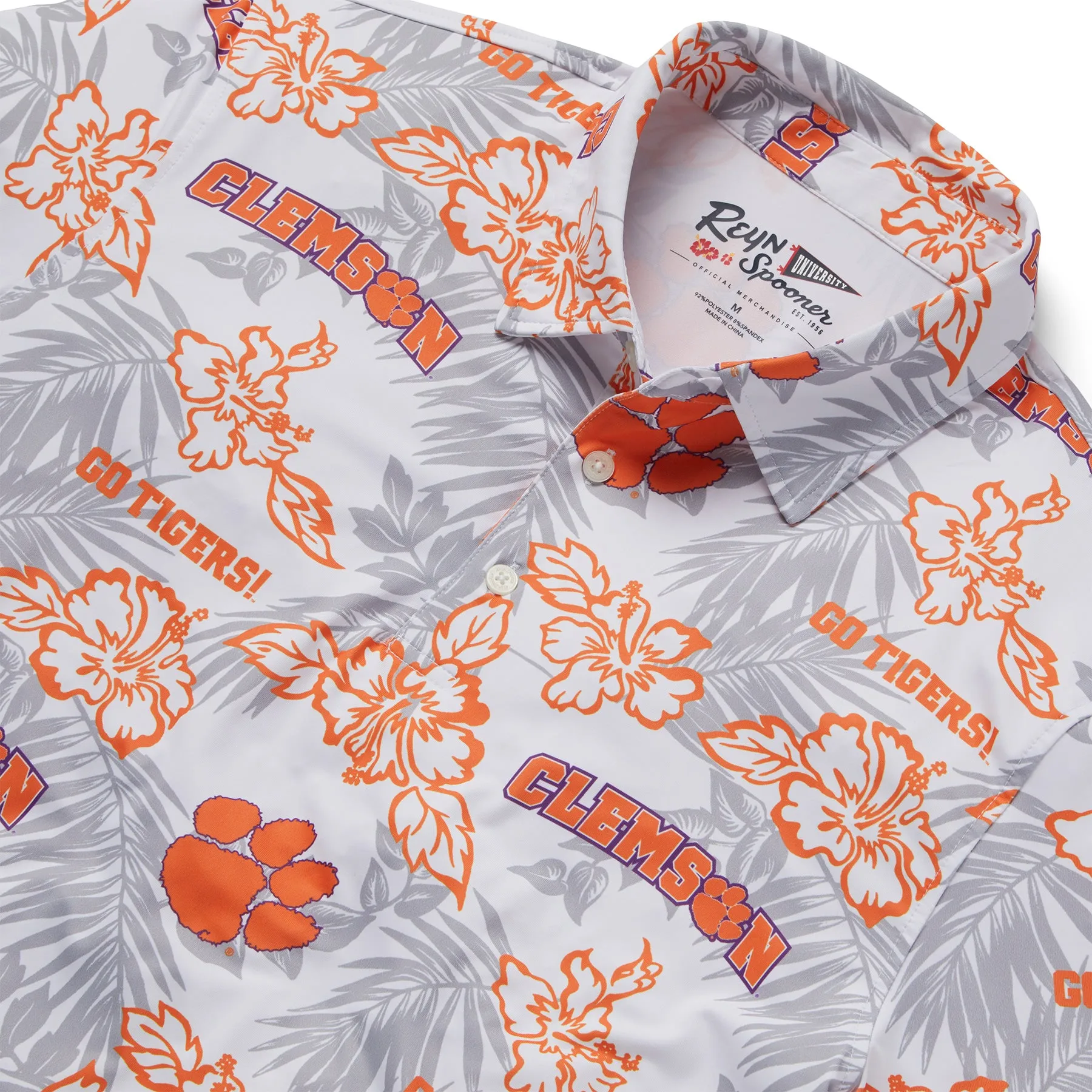 CLEMSON UNIVERSITY PUA PERFORMANCE POLO sold by Reyn Spooner product image thumbnail 2