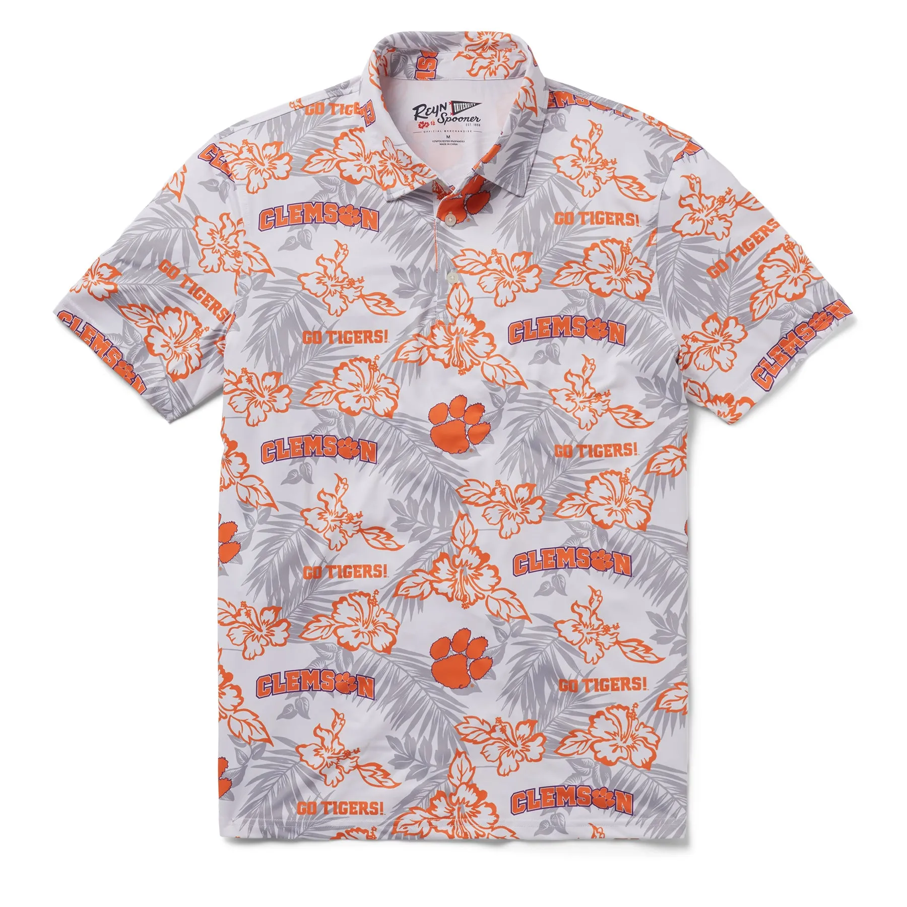 CLEMSON UNIVERSITY PUA PERFORMANCE POLO sold by Reyn Spooner