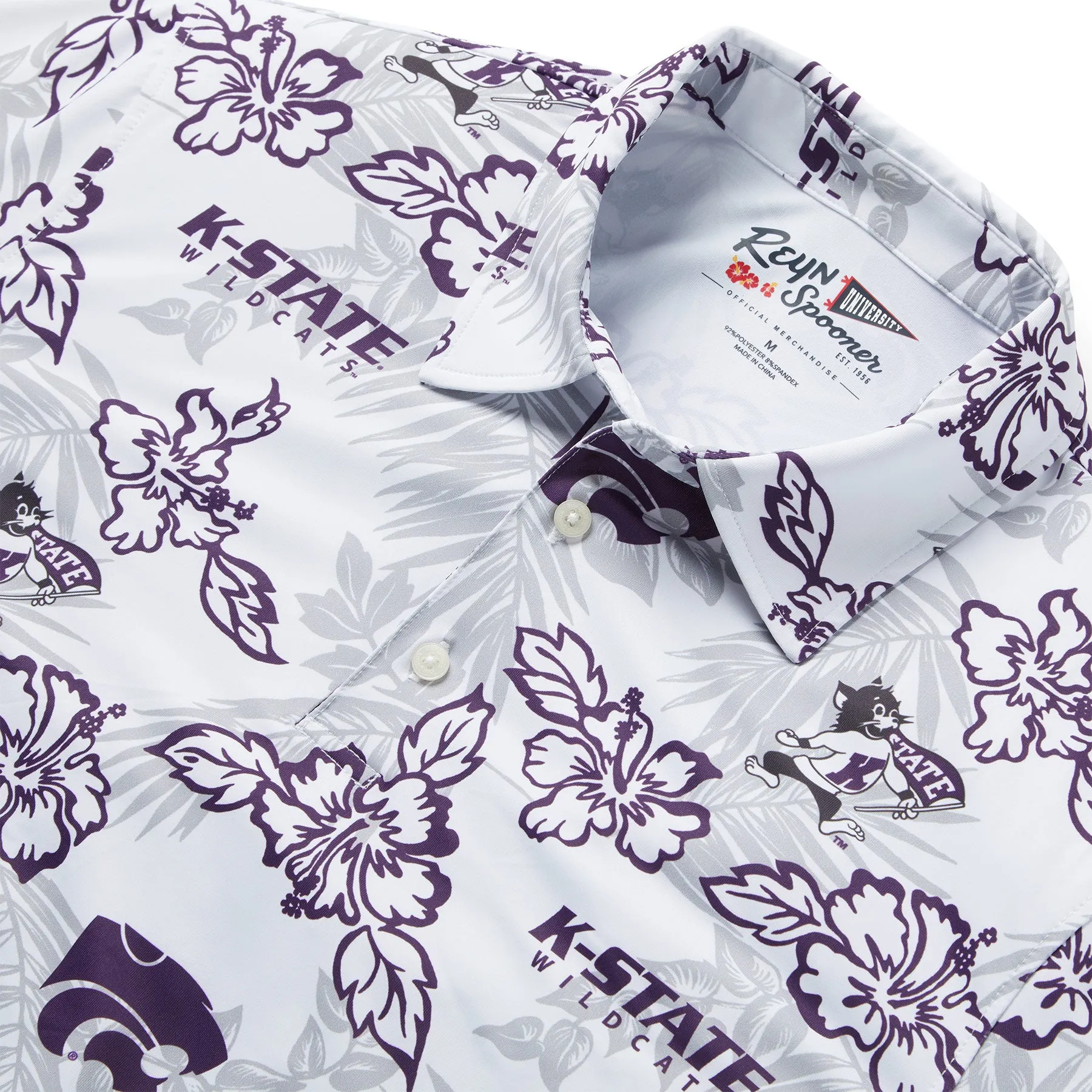 KANSAS STATE UNIVERSITY PUA PERFORMANCE POLO sold by Reyn Spooner product image thumbnail 2