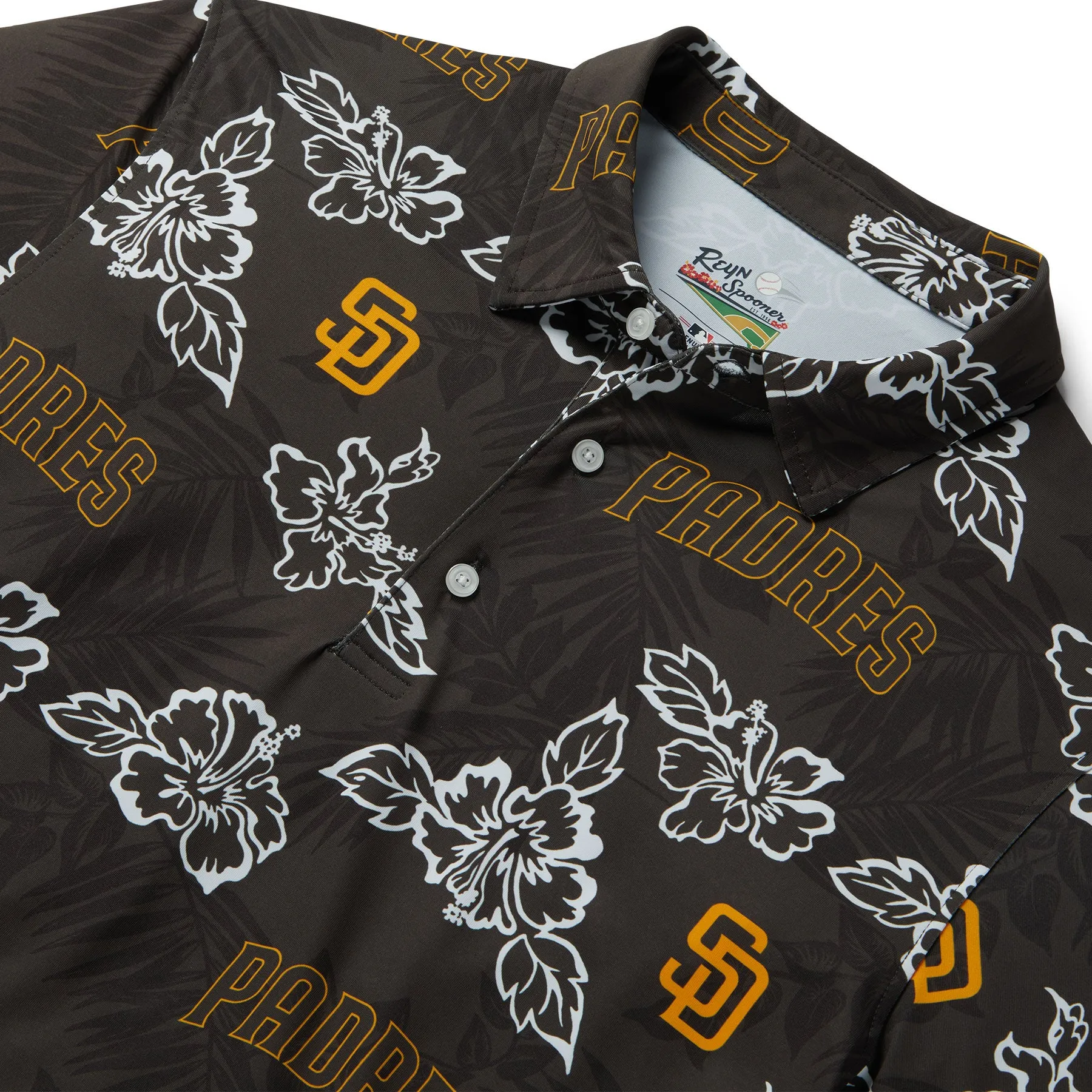 MLB® SAN DIEGO PADRES PUA PERFORMANCE POLO sold by Reyn Spooner product image thumbnail 4