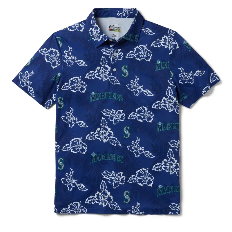 MLB® SEATTLE MARINERS PUA PERFORMANCE POLO sold by Reyn Spooner