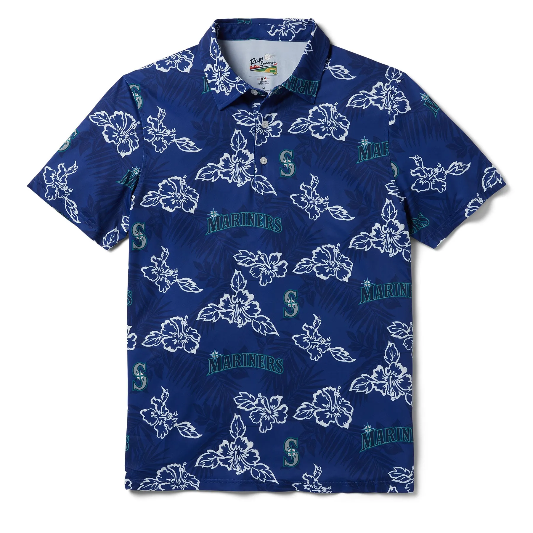 MLB® SEATTLE MARINERS PUA PERFORMANCE POLO sold by Reyn Spooner