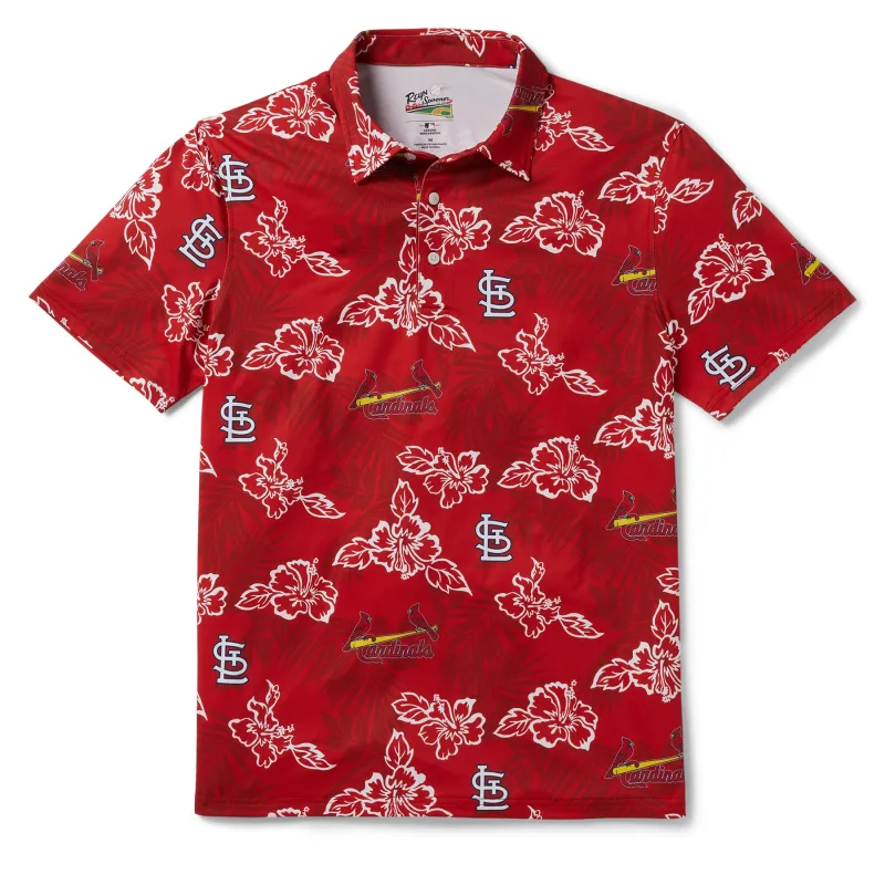 MLB® ST. LOUIS CARDINALS PUA PERFORMANCE POLO sold by Reyn Spooner