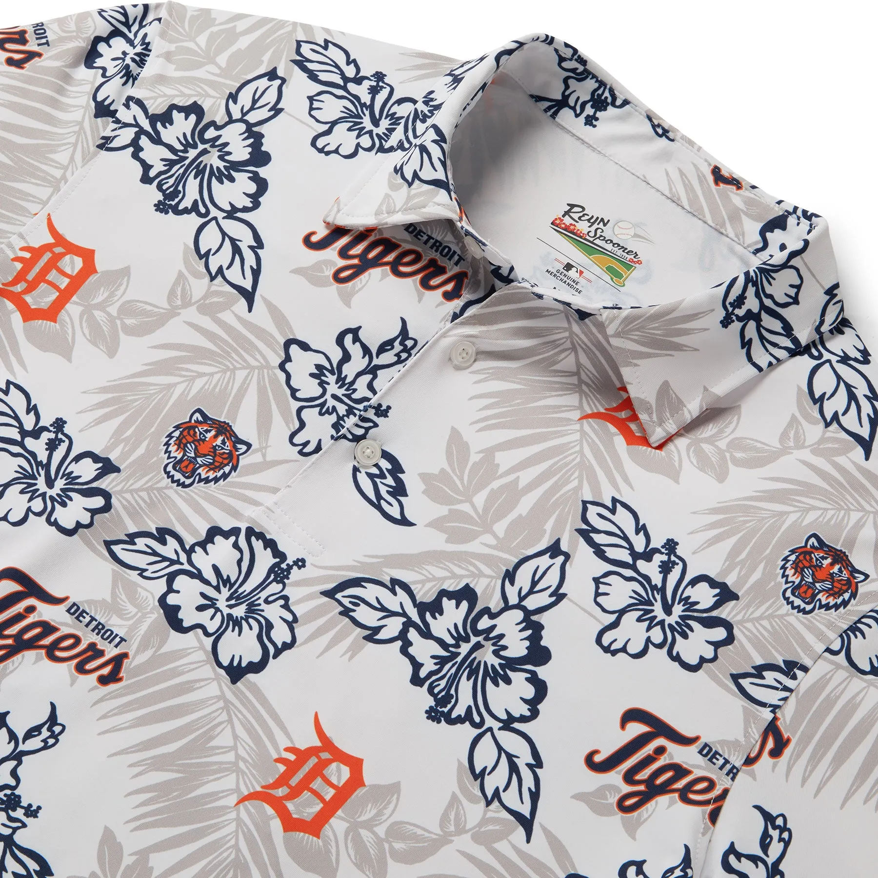 MLB® DETROIT TIGERS PUA PERFORMANCE POLO sold by Reyn Spooner product image thumbnail 2