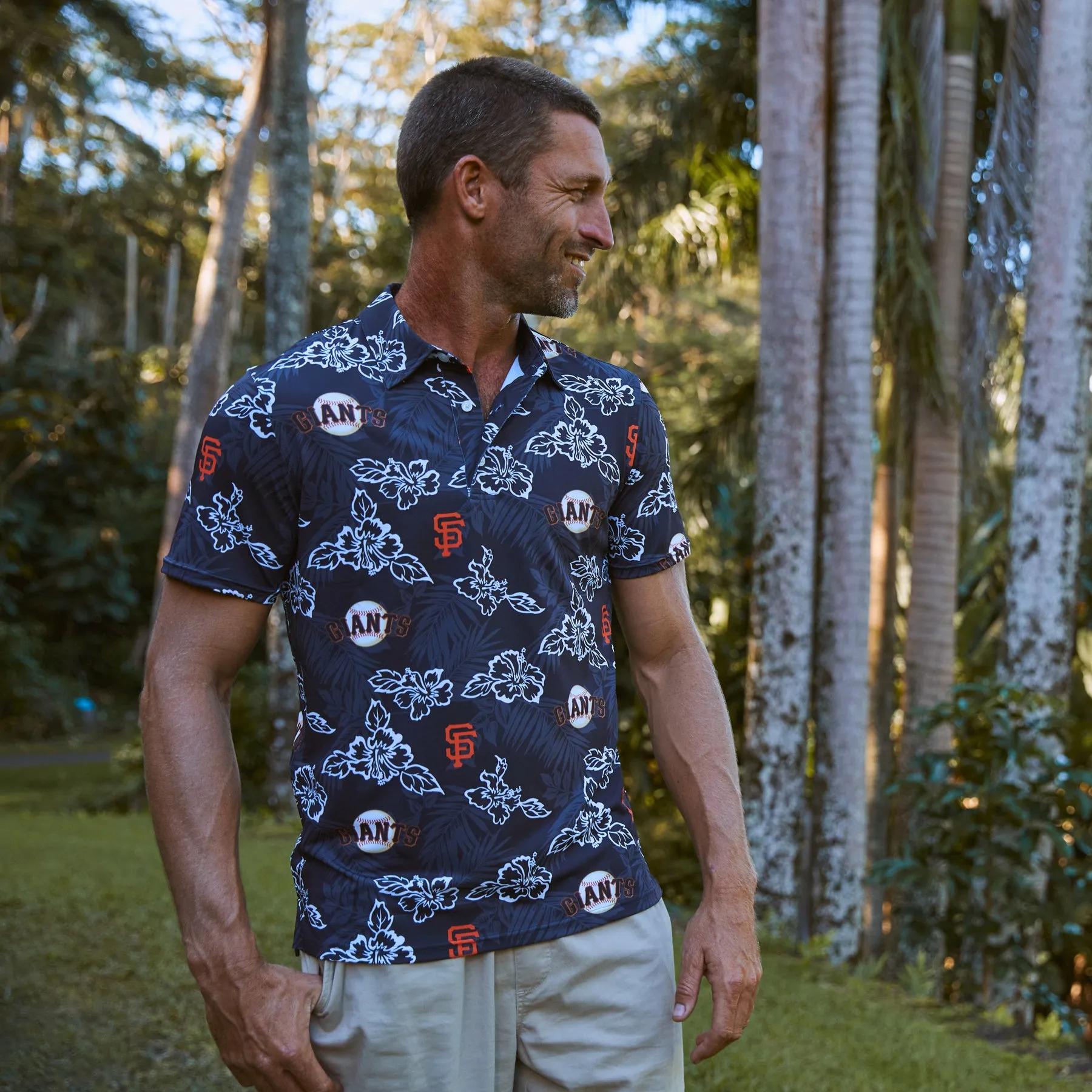 MLB® SAN FRANCISCO GIANTS PUA PERFORMANCE POLO sold by Reyn Spooner product image thumbnail 3