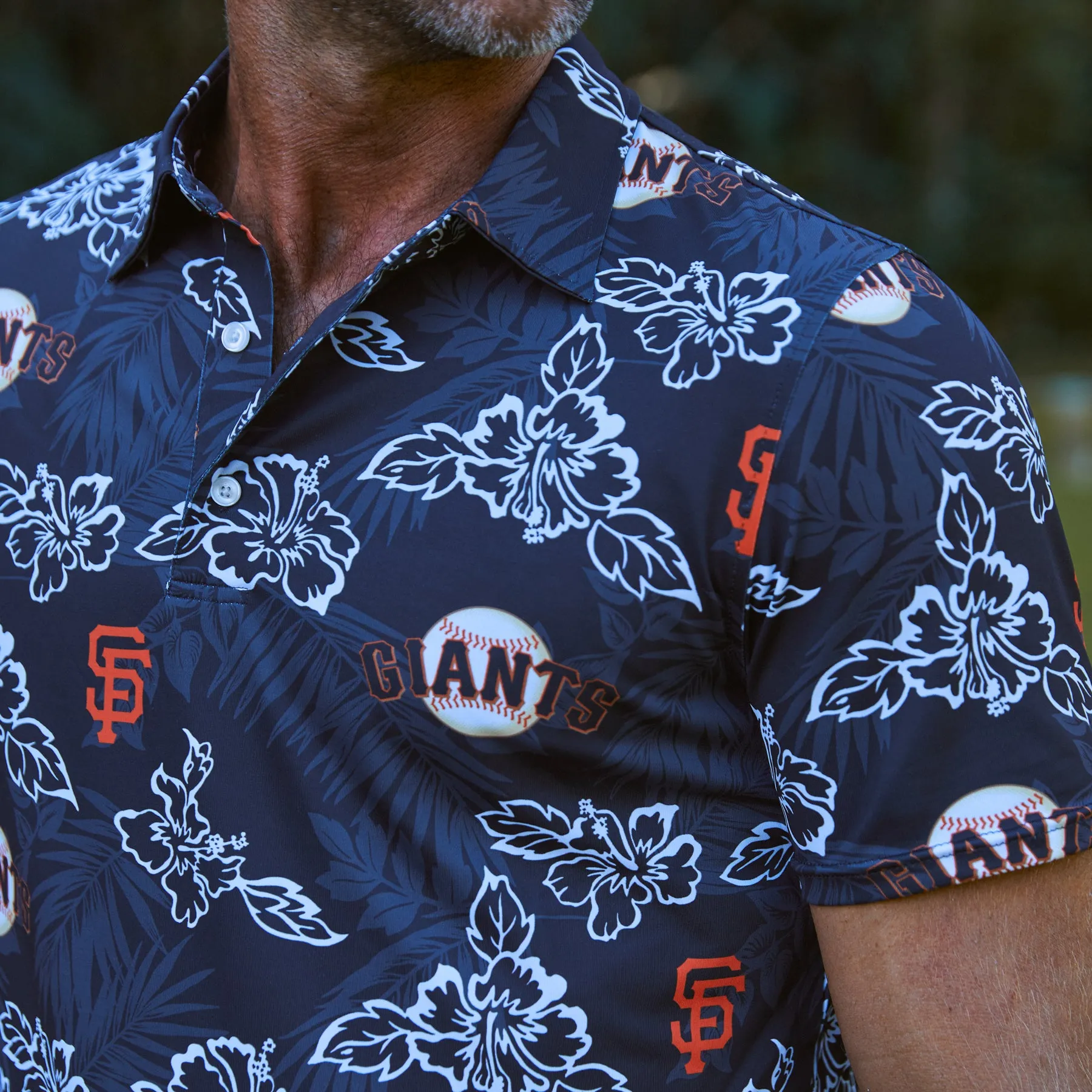 MLB® SAN FRANCISCO GIANTS PUA PERFORMANCE POLO sold by Reyn Spooner product image thumbnail 4