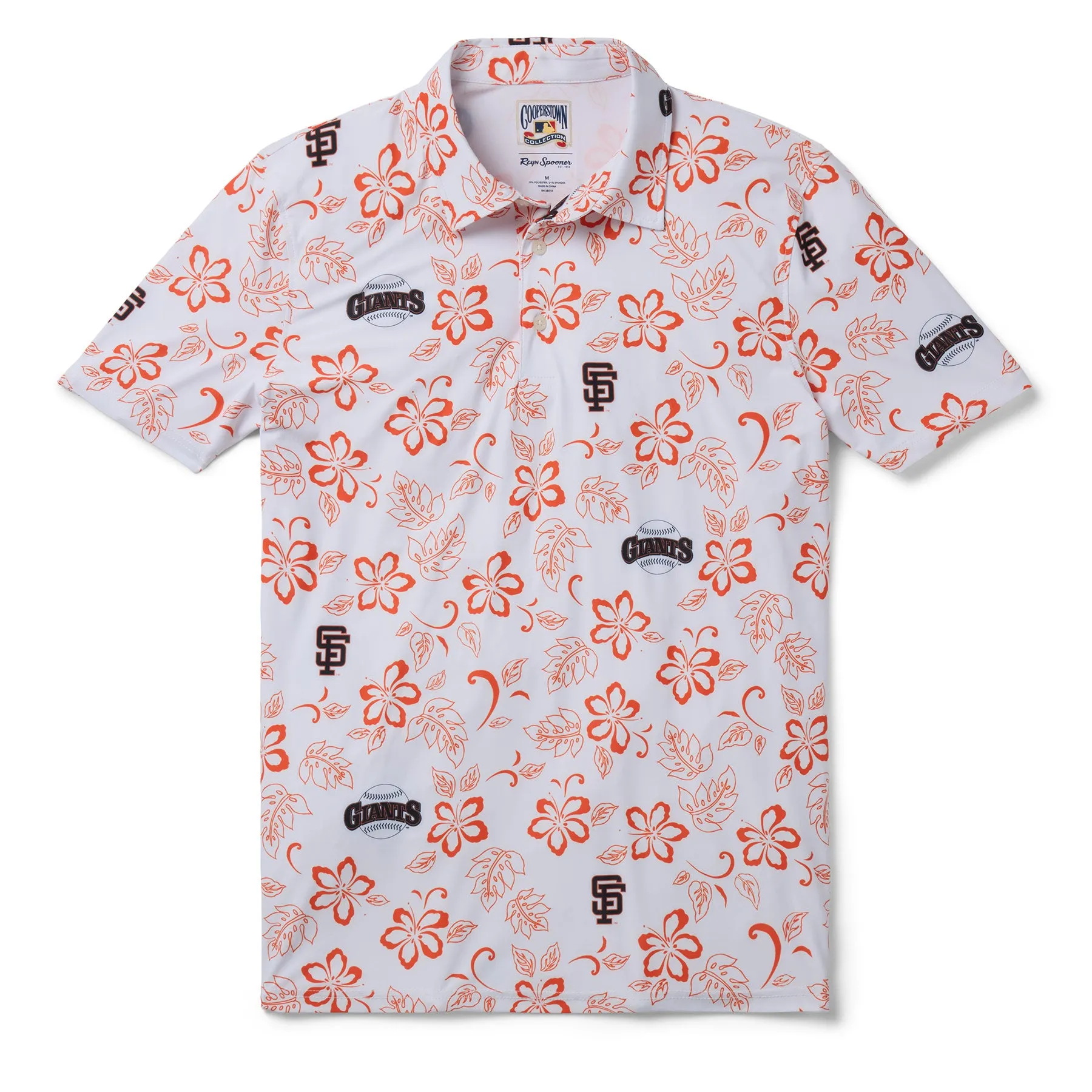 MLB® SAN FRANCISCO GIANTS COOPERSTOWN PERFORMANCE POLO sold by Reyn Spooner