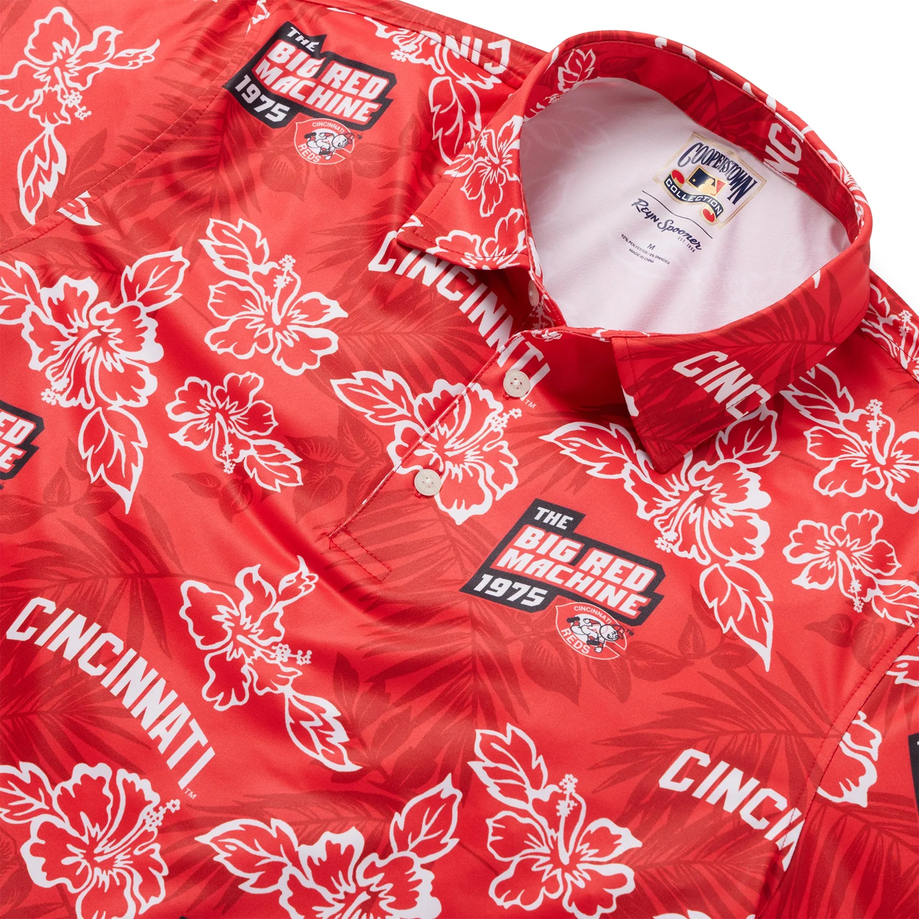 MLB® CINCINNATI REDS COOPERSTOWN PERFORMANCE POLO sold by Reyn Spooner product image thumbnail 2