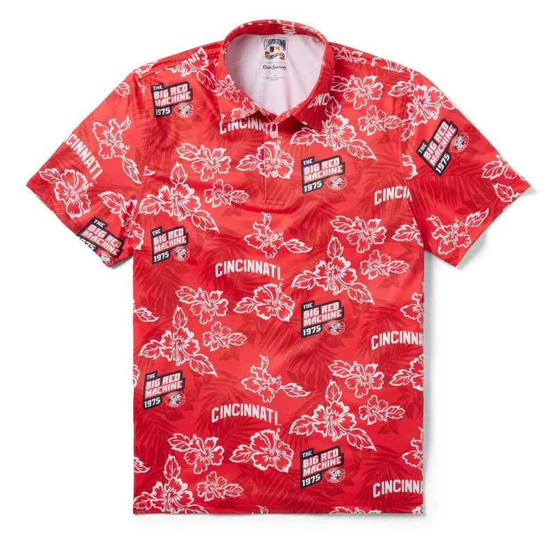 MLB® CINCINNATI REDS COOPERSTOWN PERFORMANCE POLO sold by Reyn Spooner