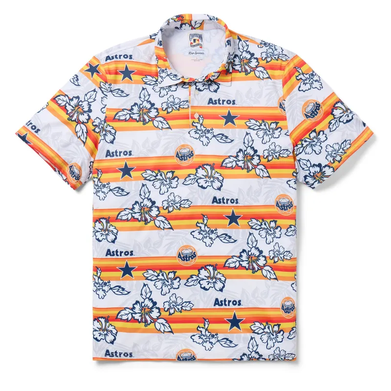 MLB® HOUSTON ASTROS COOPERSTOWN PERFORMANCE POLO sold by Reyn Spooner