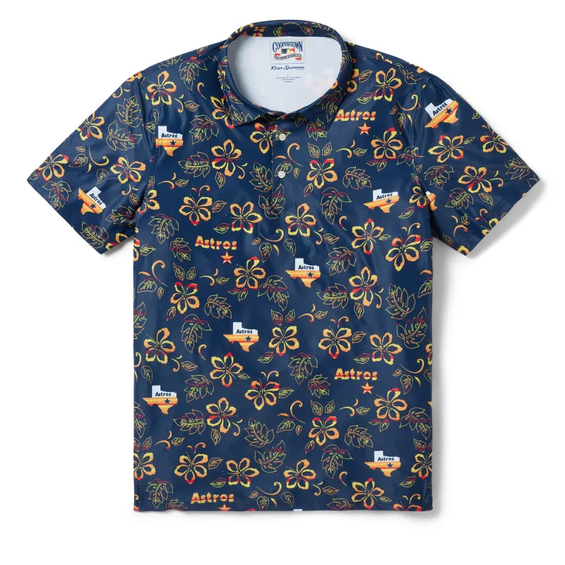 MLB® HOUSTON ASTROS COOPERSTOWN PERFORMANCE POLO sold by Reyn Spooner