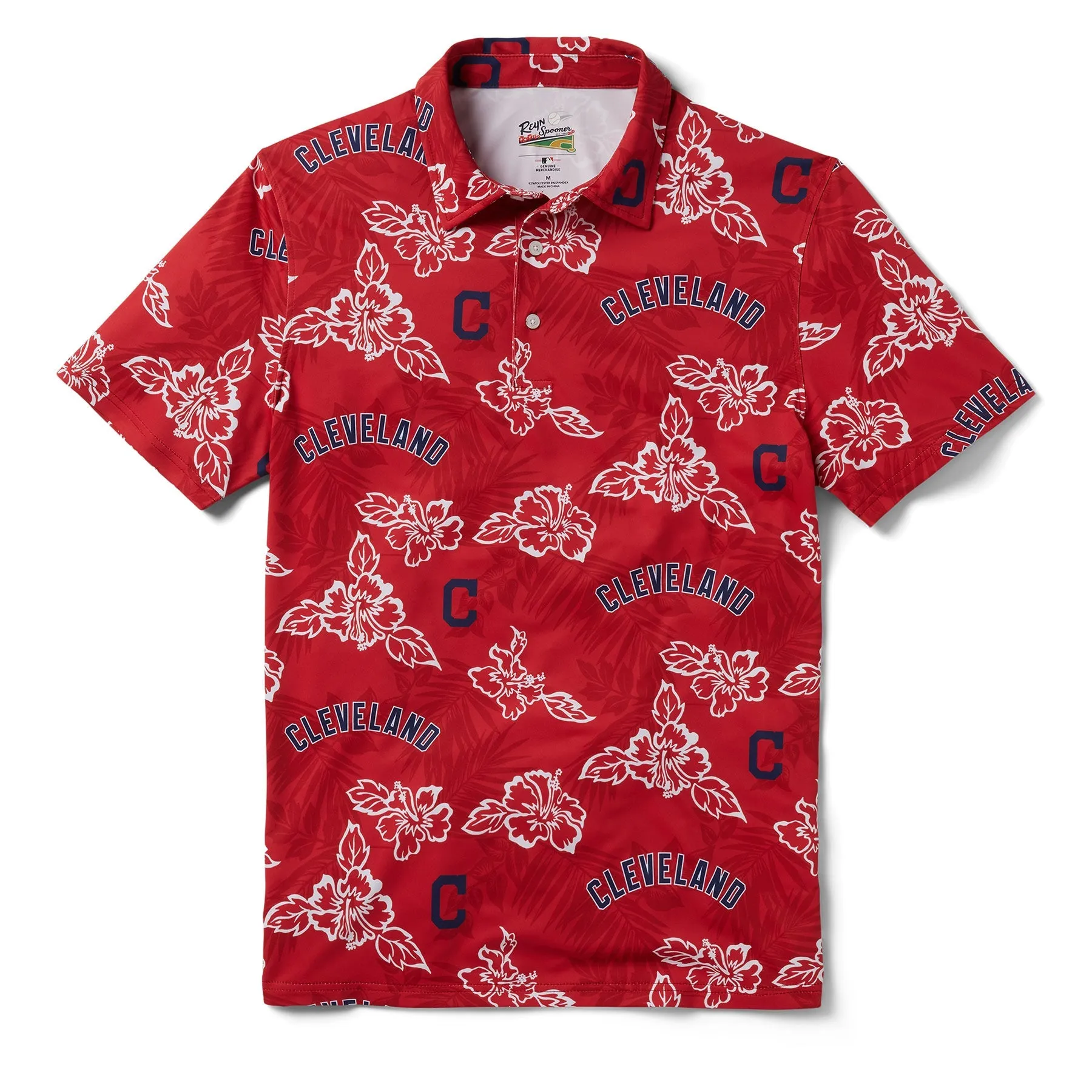 MLB® CLEVELAND GUARDIANS PUA PERFORMANCE POLO sold by Reyn Spooner