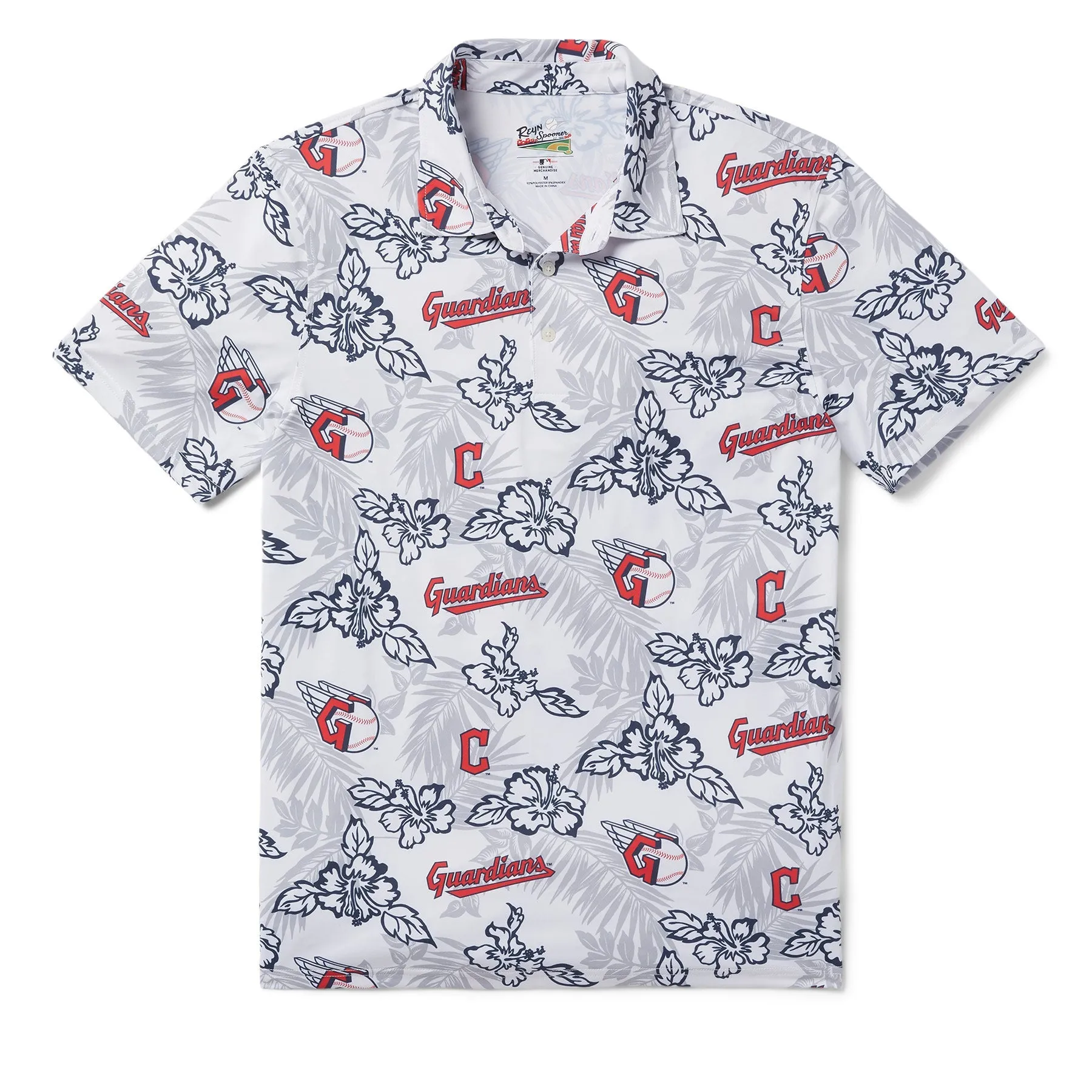 MLB® CLEVELAND GUARDIANS PUA PERFORMANCE POLO sold by Reyn Spooner