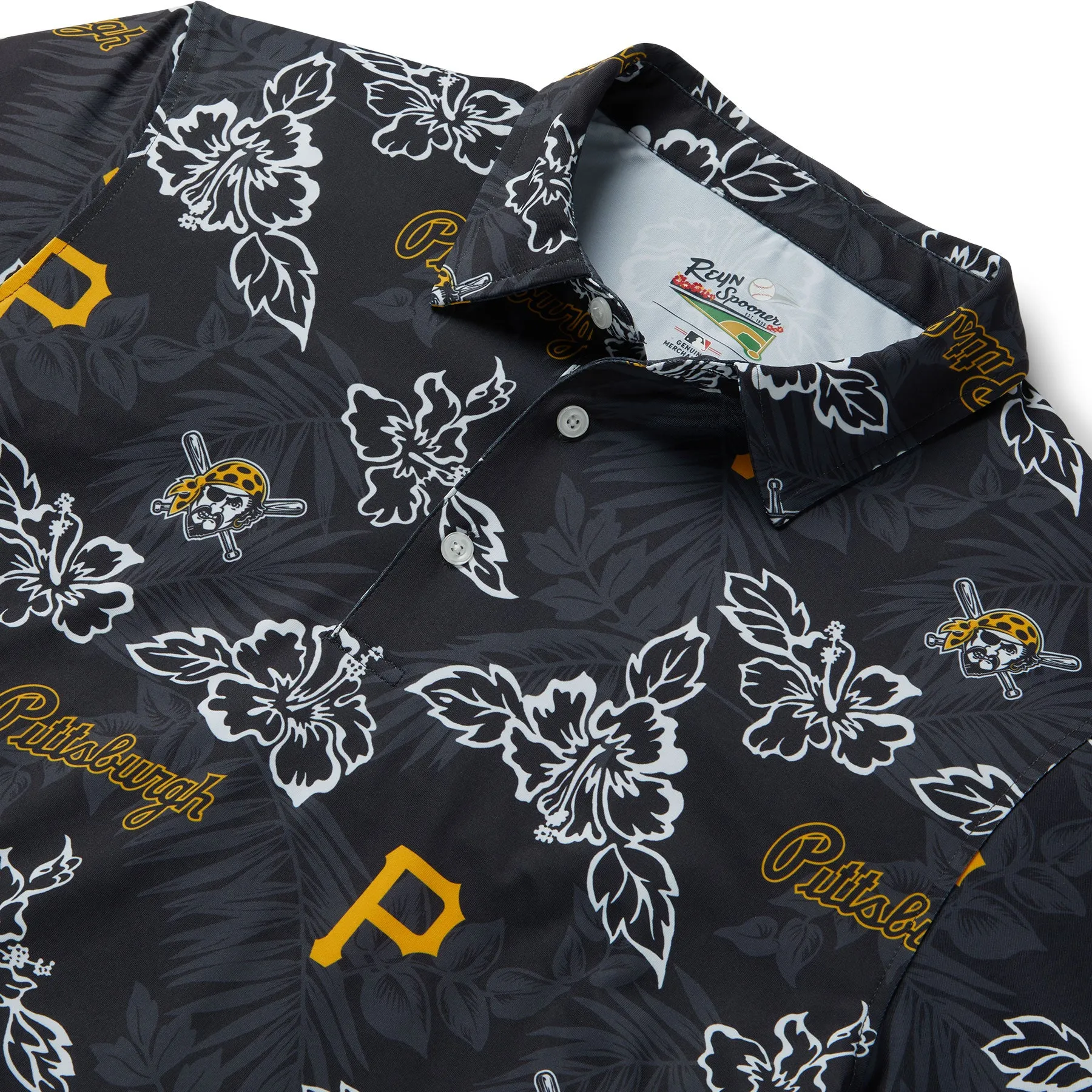 MLB® PITTSBURGH PIRATES PUA PERFORMANCE POLO sold by Reyn Spooner product image thumbnail 2