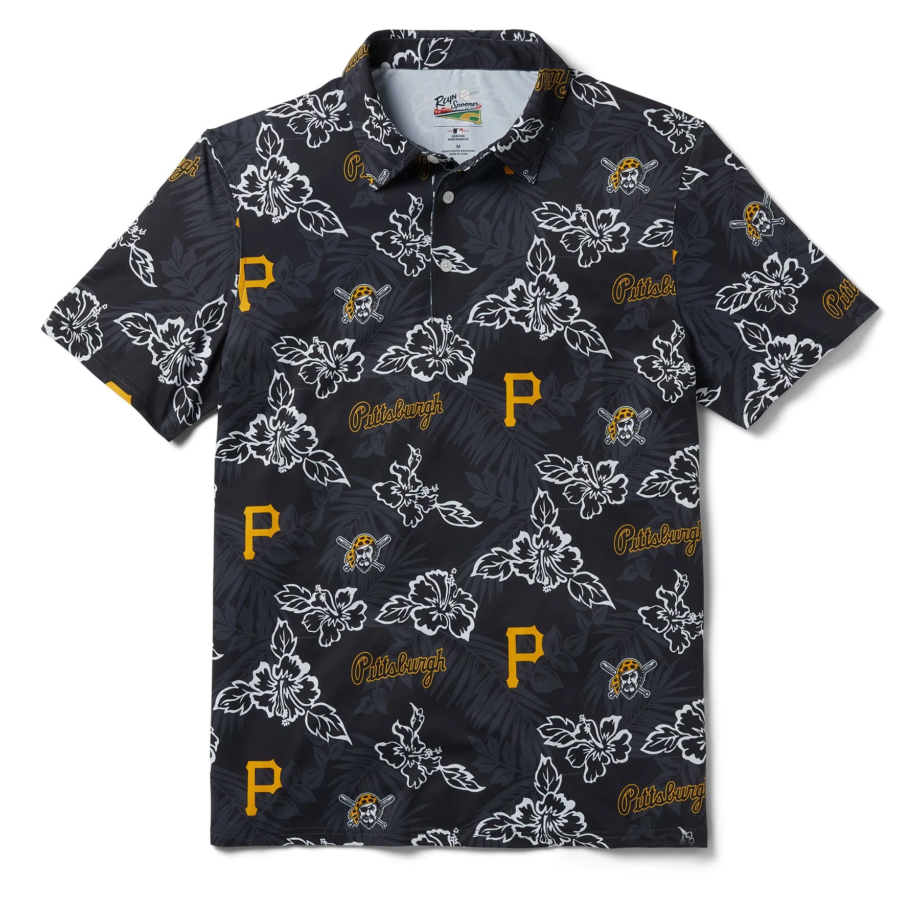 MLB® PITTSBURGH PIRATES PUA PERFORMANCE POLO sold by Reyn Spooner