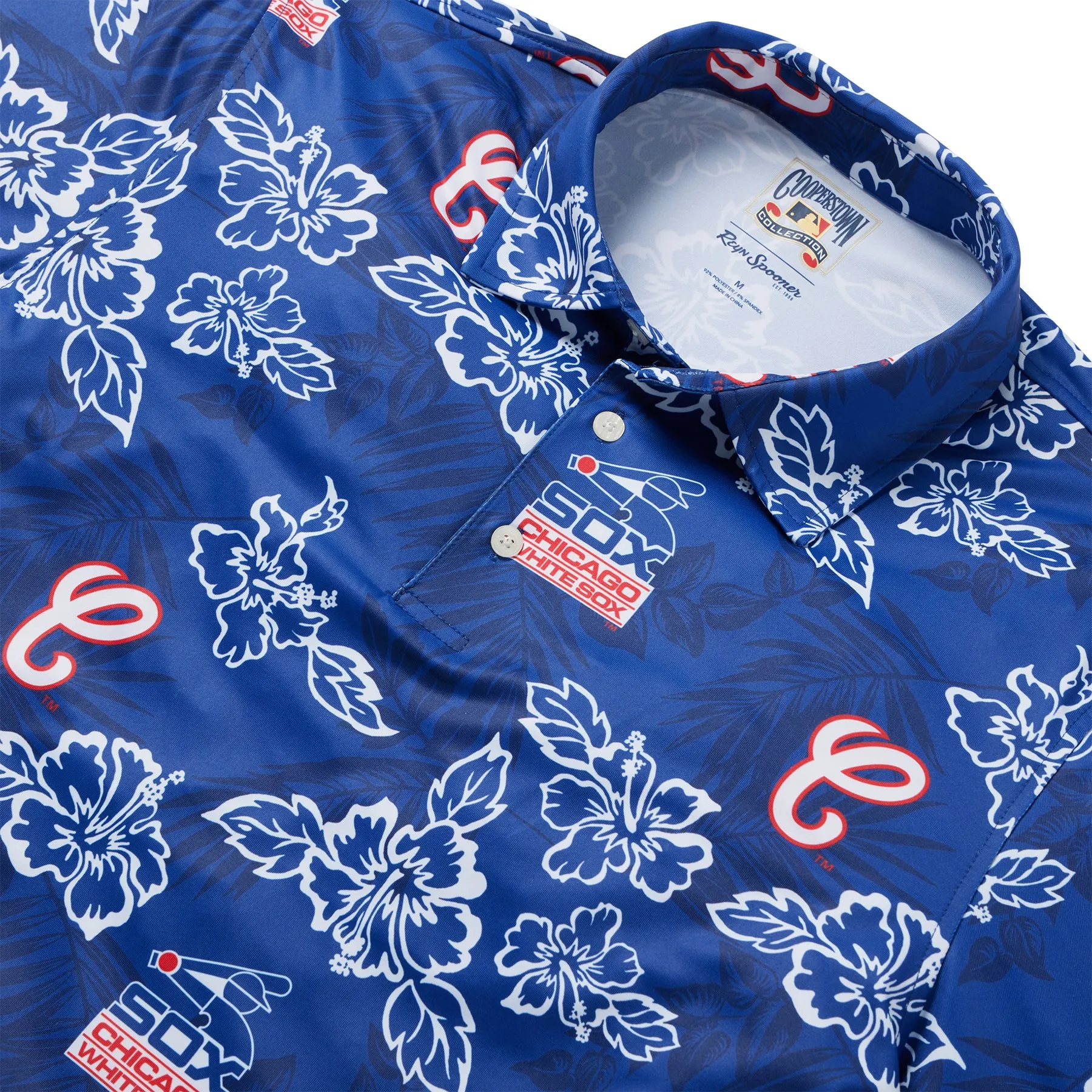 MLB® CHICAGO WHITE SOX COOPERSTOWN PERFORMANCE POLO sold by Reyn Spooner product image thumbnail 2