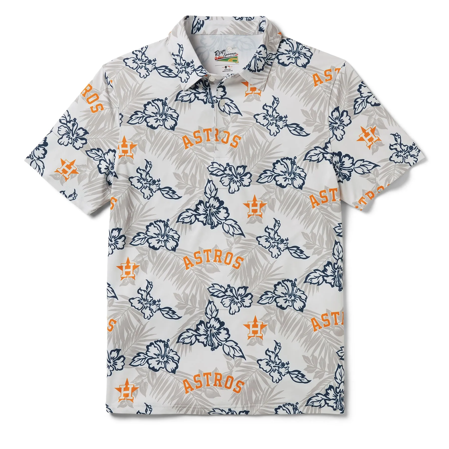 MLB® HOUSTON ASTROS PUA PERFORMANCE POLO sold by Reyn Spooner product image thumbnail 3