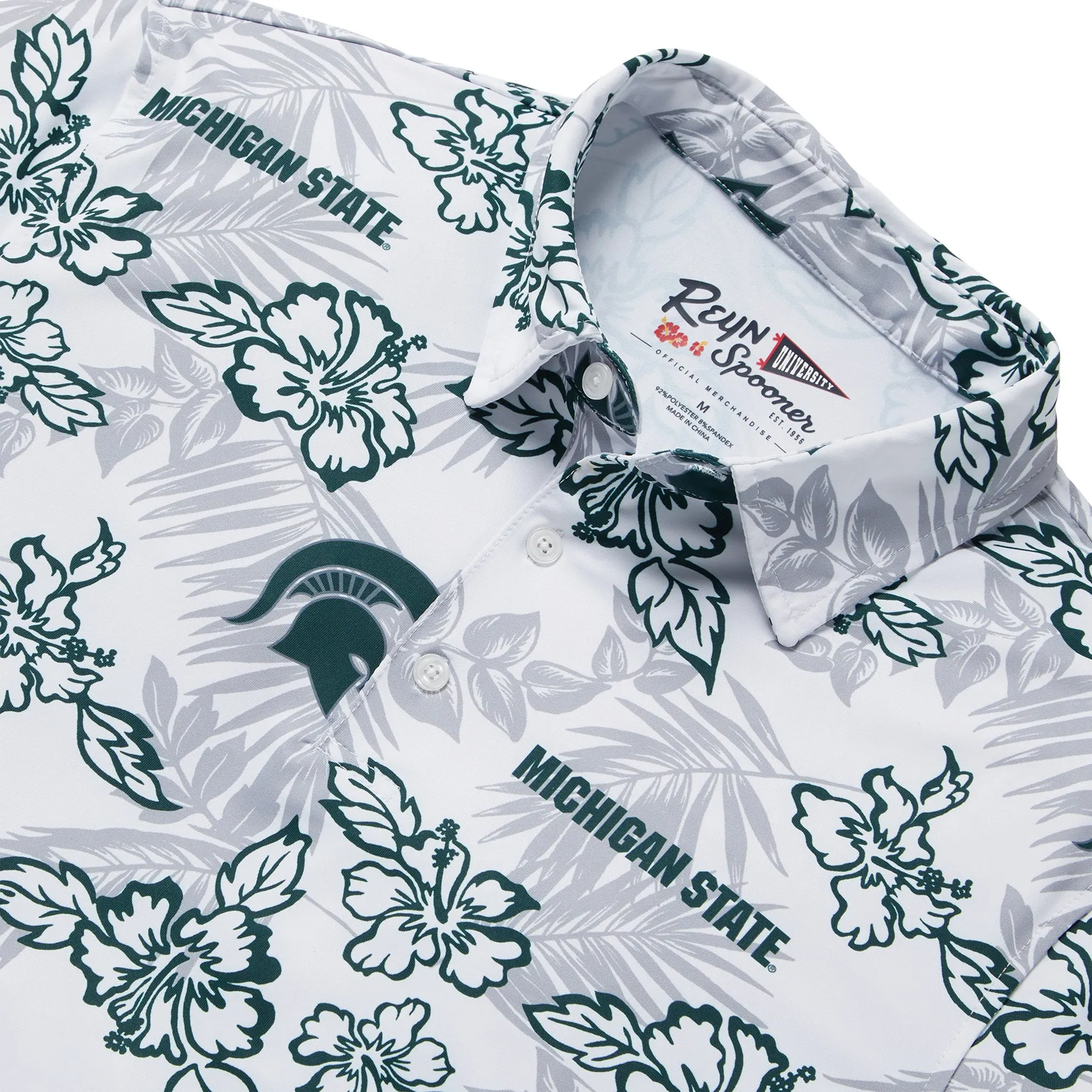 MICHIGAN STATE UNIVERSITY PUA PERFORMANCE POLO sold by Reyn Spooner product image thumbnail 2