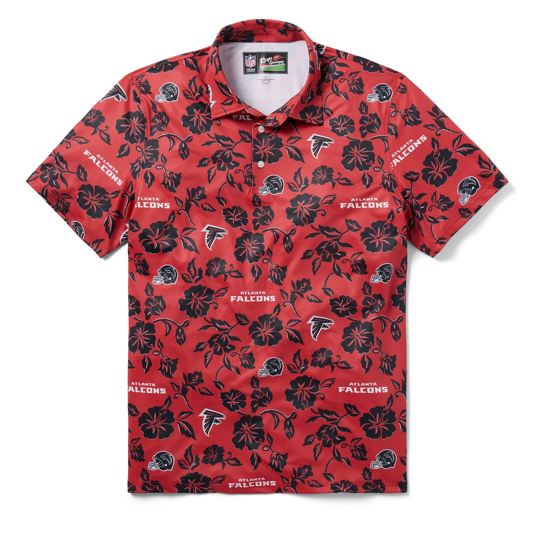 ATLANTA FALCONS PUA PERFORMANCE POLO sold by Reyn Spooner