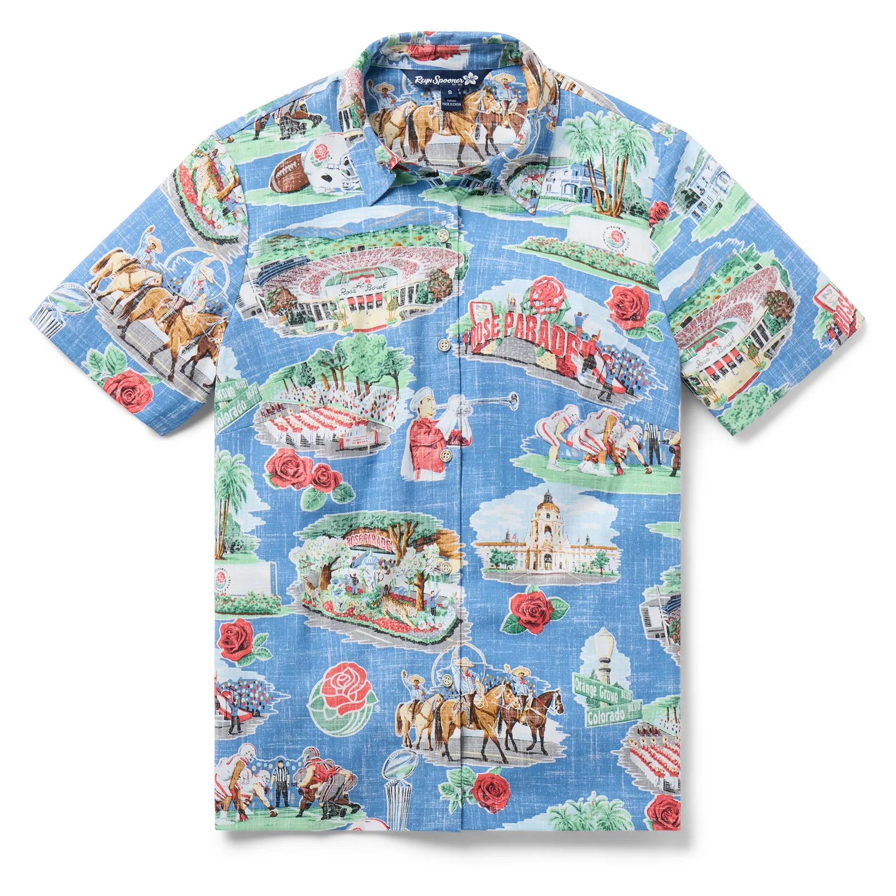 TOURNAMENT OF ROSES ABBY TOP sold by Reyn Spooner product image thumbnail 2