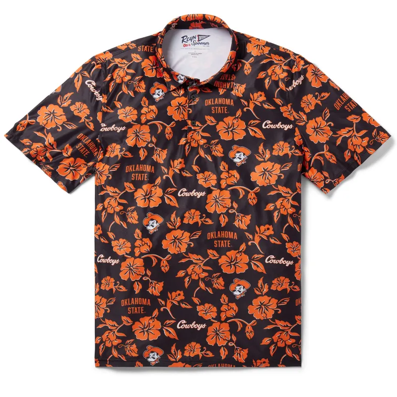 OKLAHOMA STATE UNIVERSITY GAME DAY PERFORMANCE POLO sold by Reyn Spooner